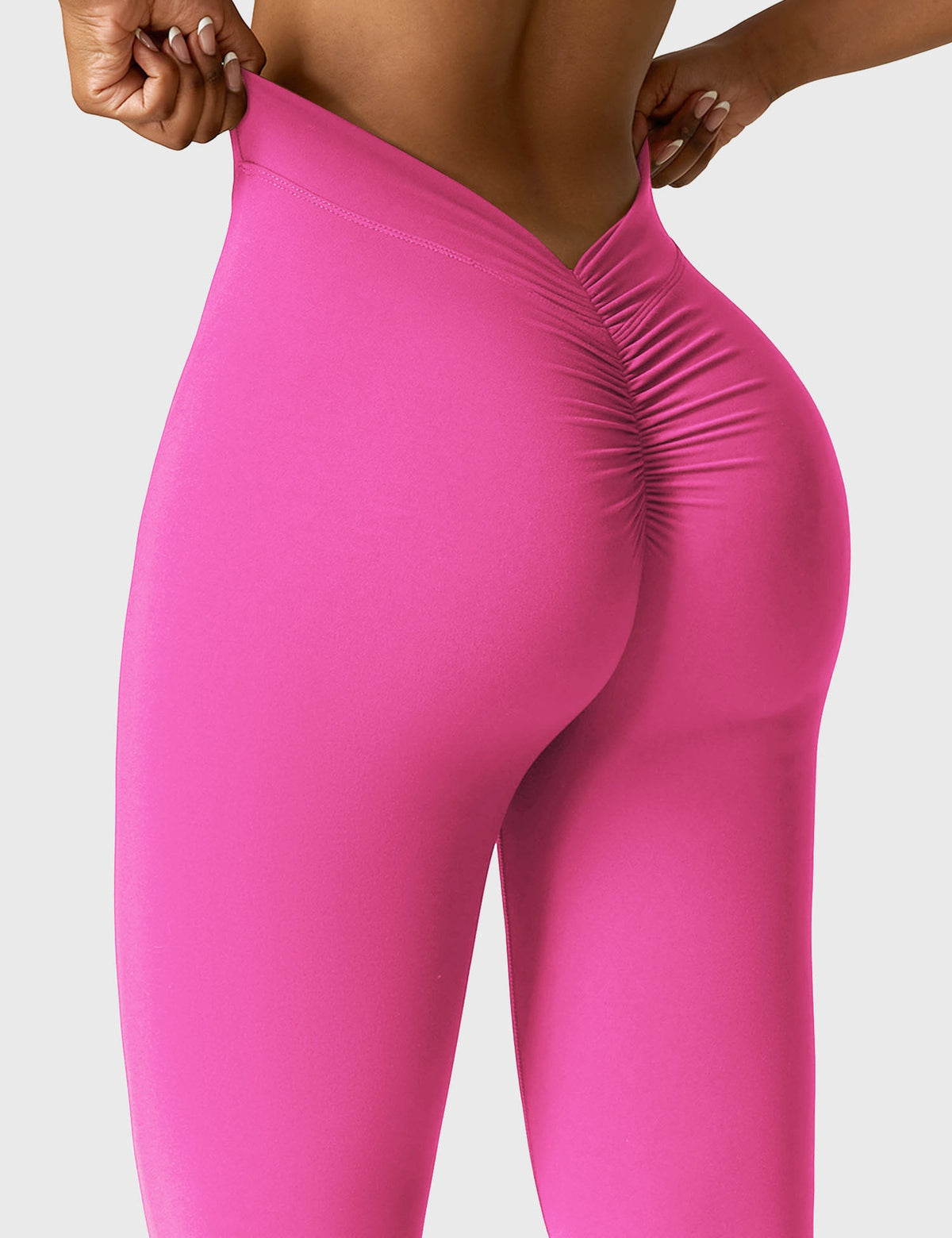 Leggings Acampanados Contour con Espalda en V