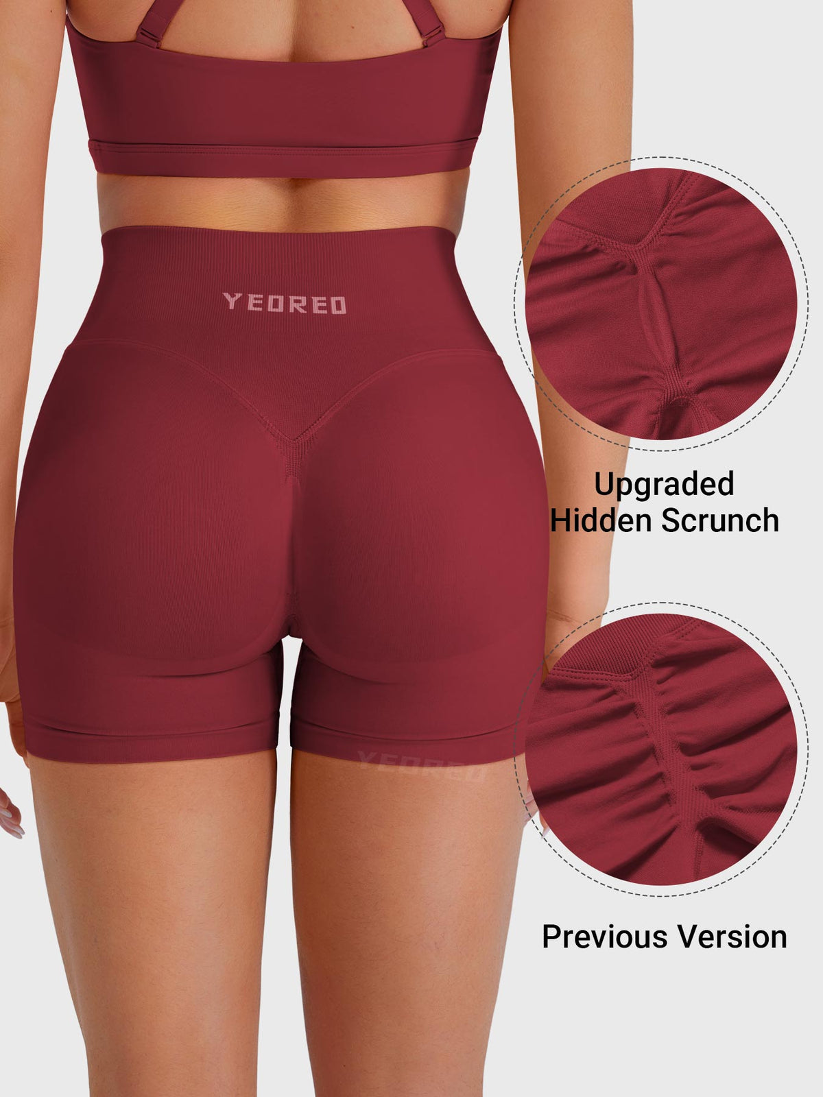 Short sin Costuras Contour de 4.5"