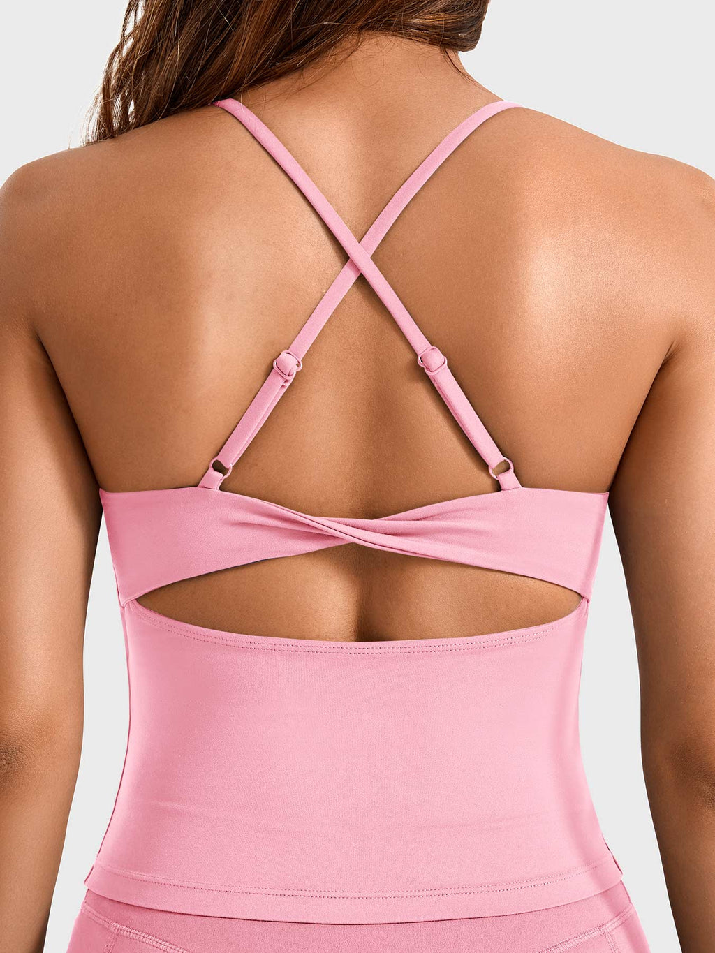 Top CoreFlex con Espalda Abierta y Torsión