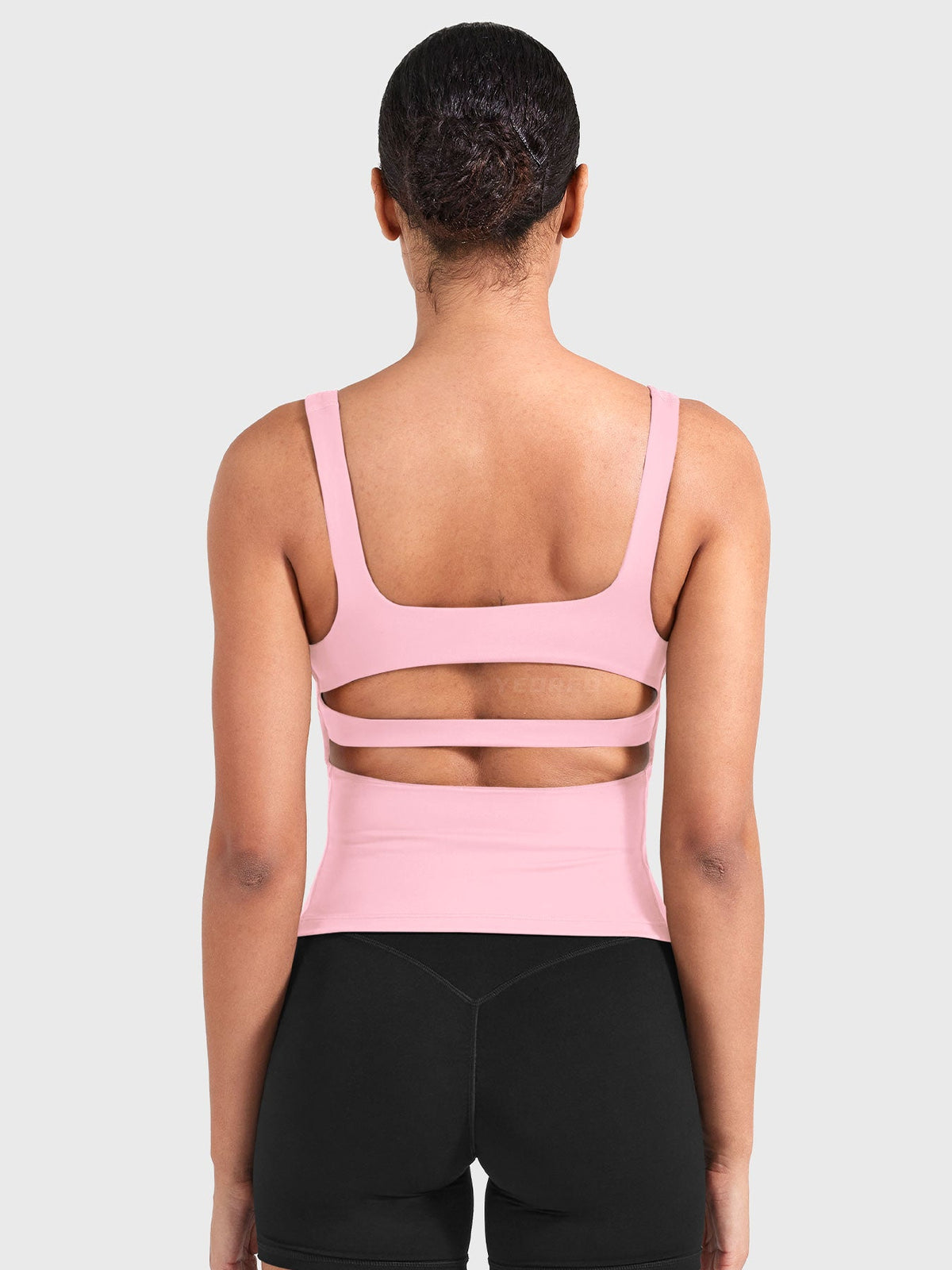 Top Largo CoreFlex con Espalda Abierta