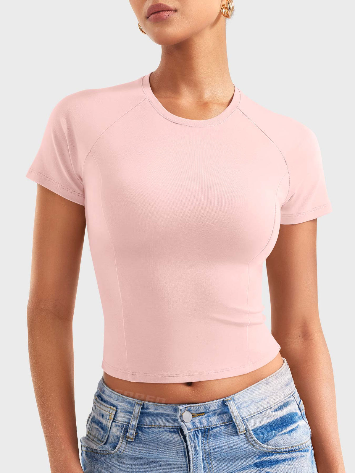Playeras Baby Tee de Algodón