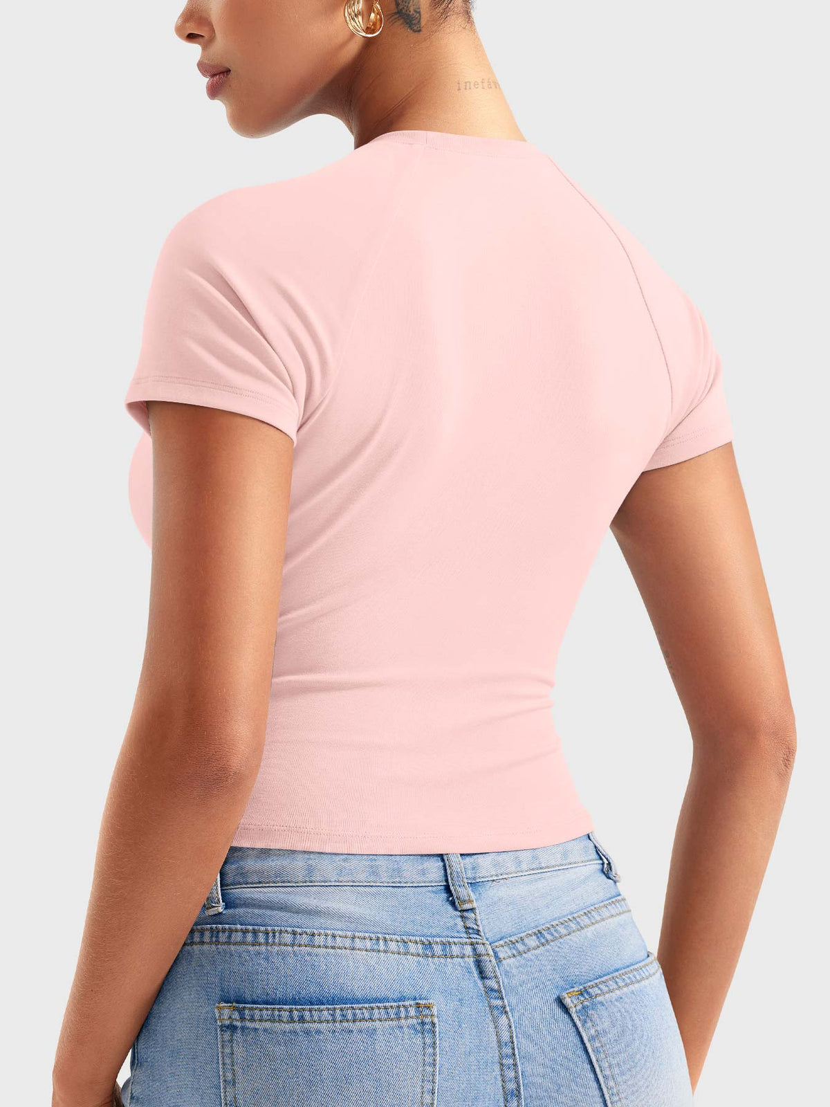 Playeras Baby Tee de Algodón