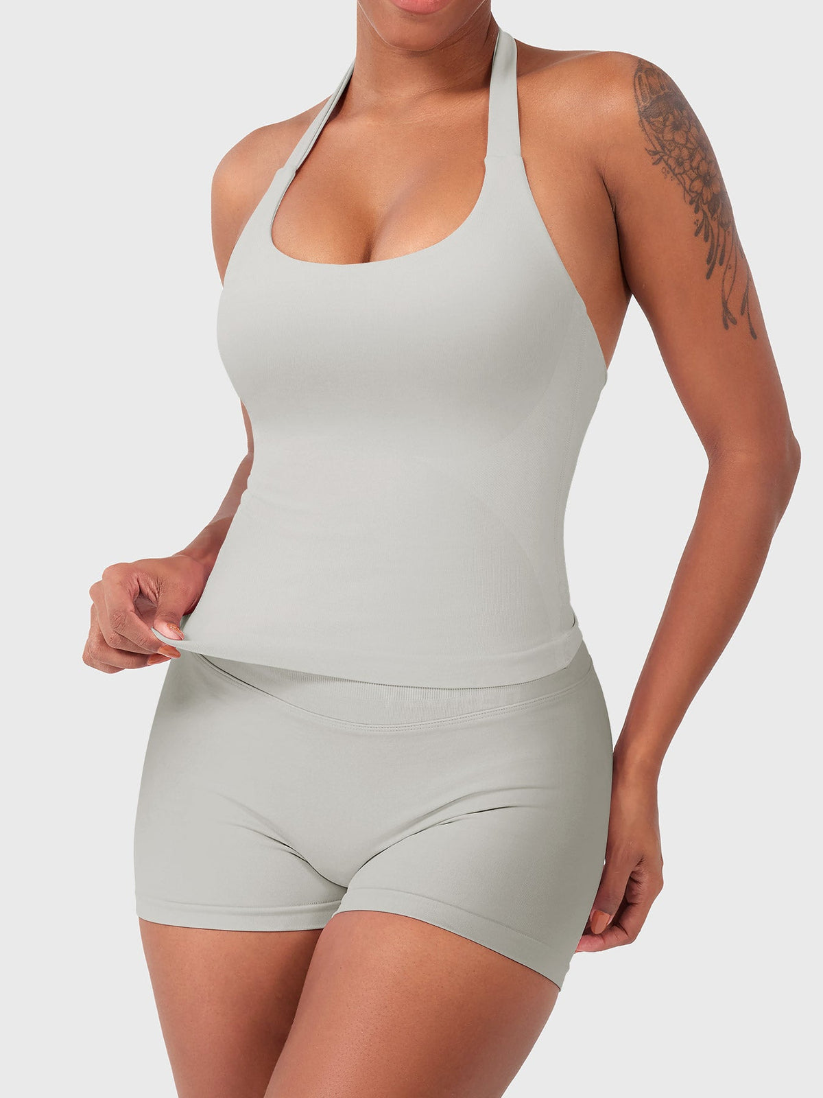 Top CoreFlex Halter sin Costuras