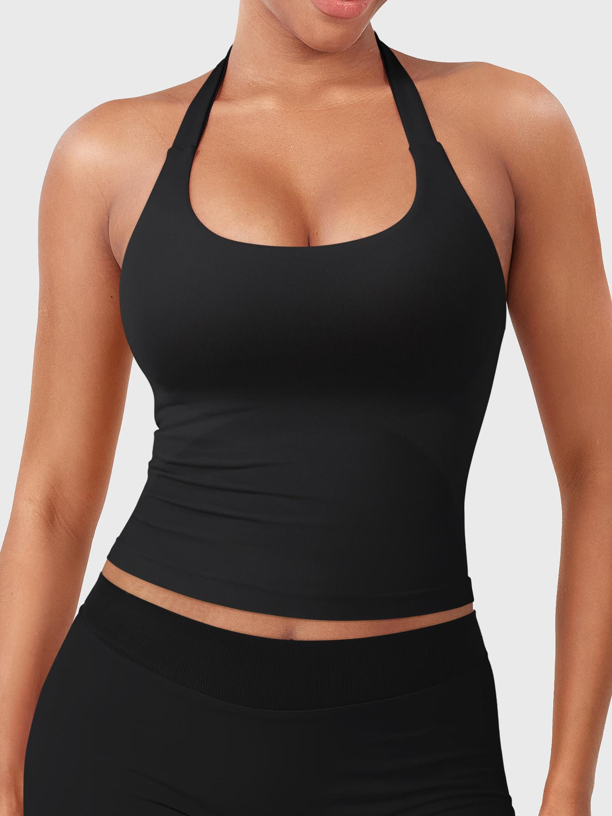 Top CoreFlex Halter sin Costuras