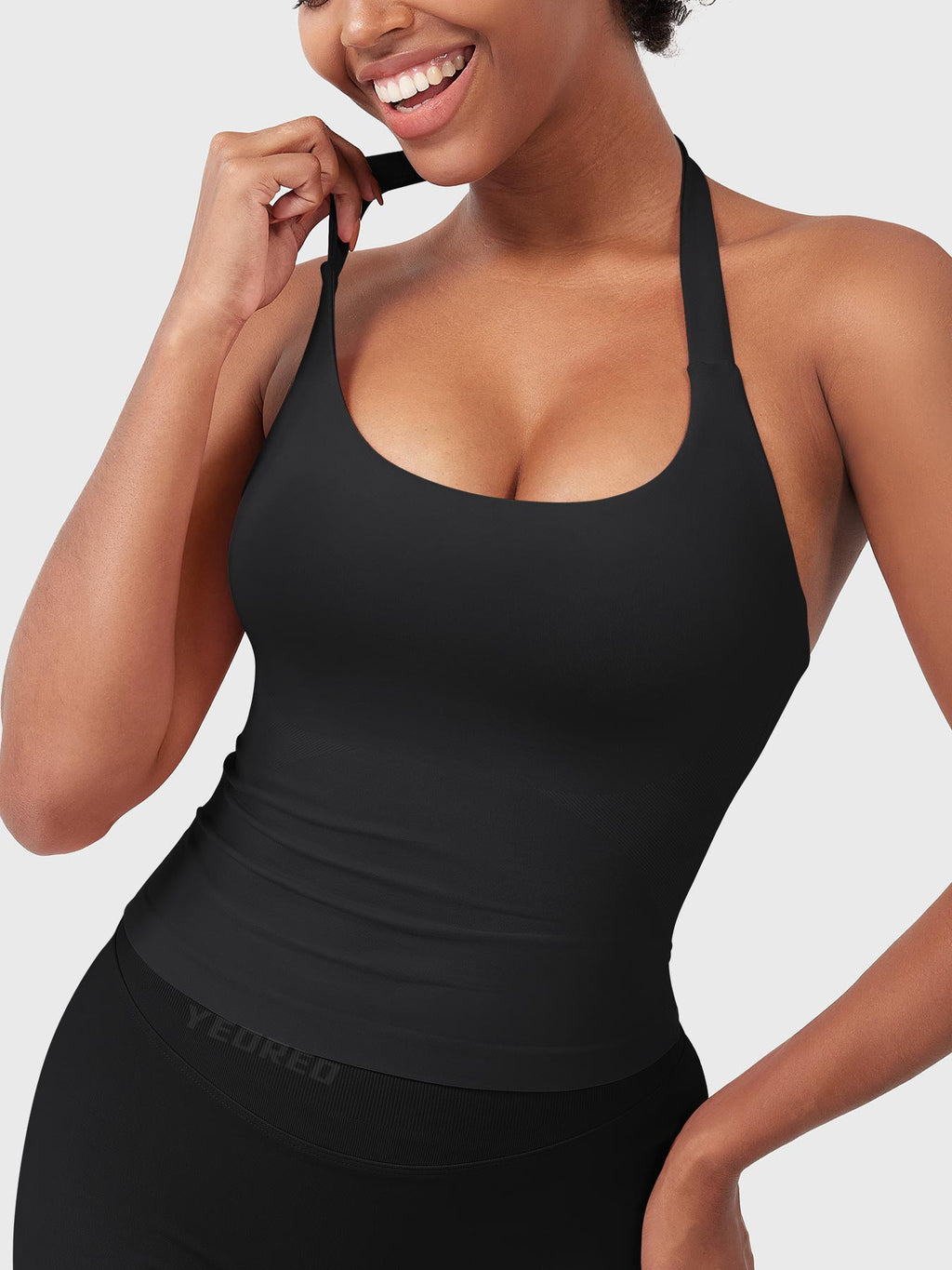 Top CoreFlex Halter sin Costuras