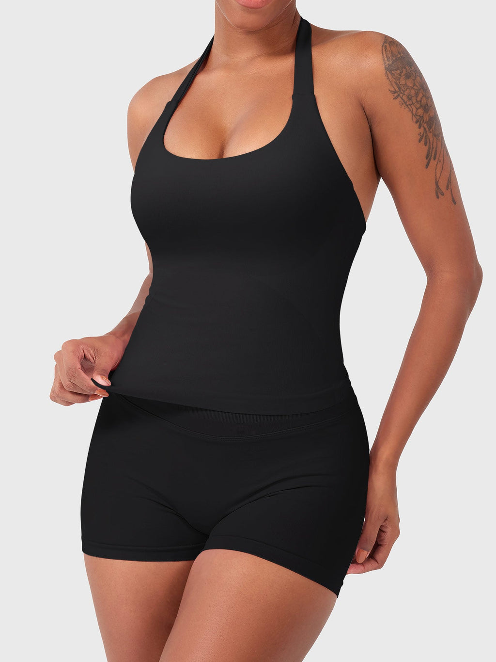 Top CoreFlex Halter sin Costuras