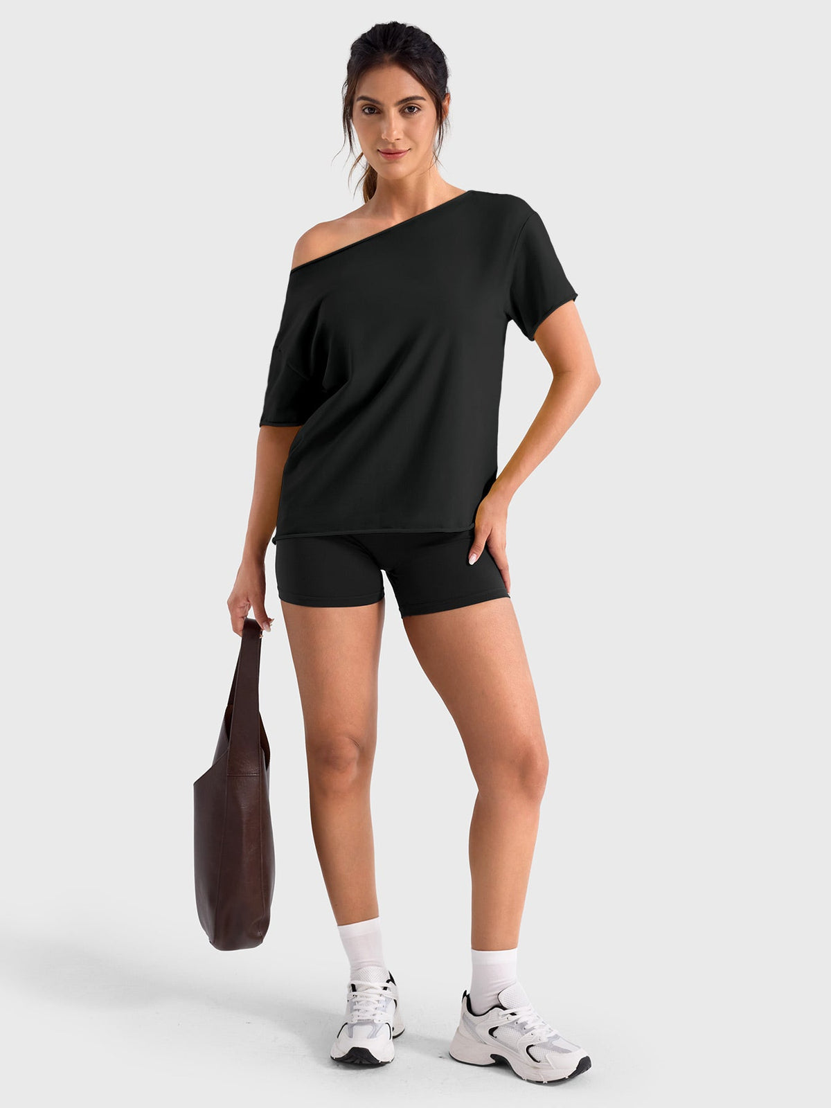 Top Ease de Hombros Descubiertos para Descanso