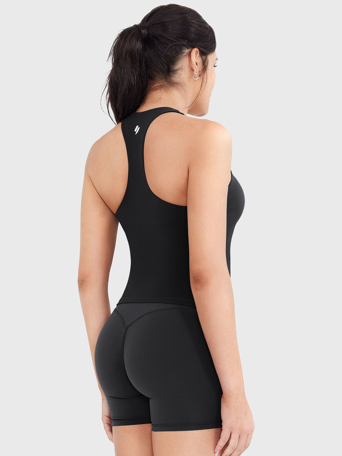 Top CoreFlex con Cuello en U y Espalda Nadadora
