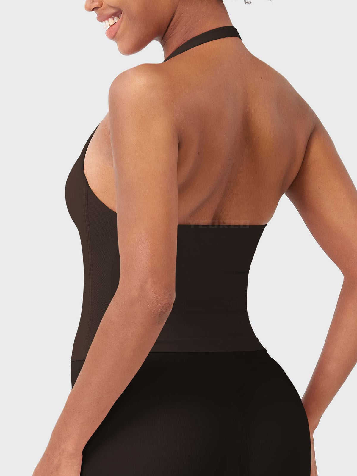 Top CoreFlex Halter sin Costuras