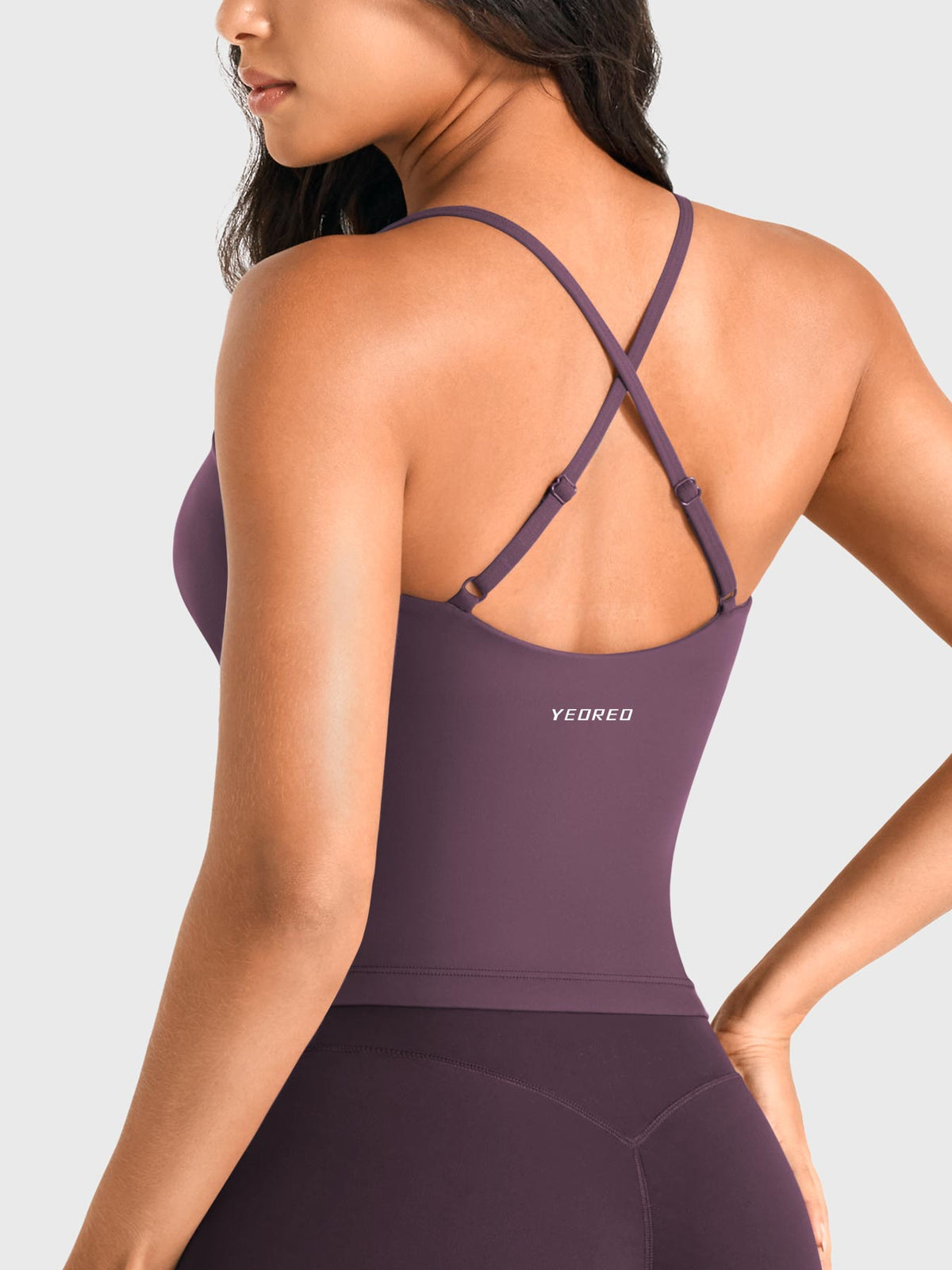 Top CoreFlex con Cuello Cuadrado y Sostén Integrado