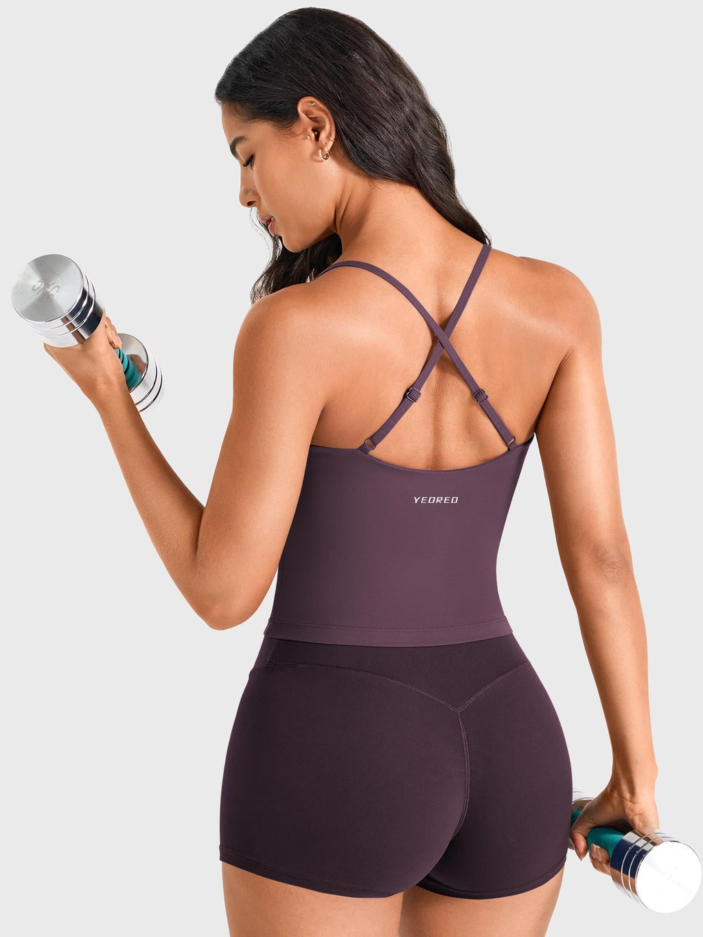 Top CoreFlex con Cuello Cuadrado y Sostén Integrado