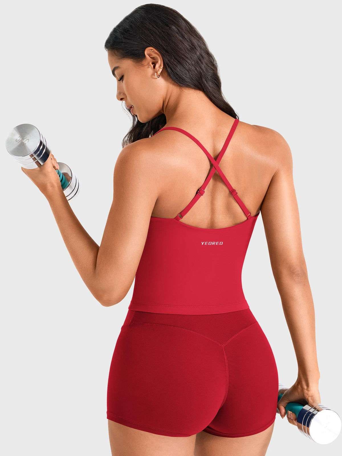 Top CoreFlex con Cuello Cuadrado y Sostén Integrado