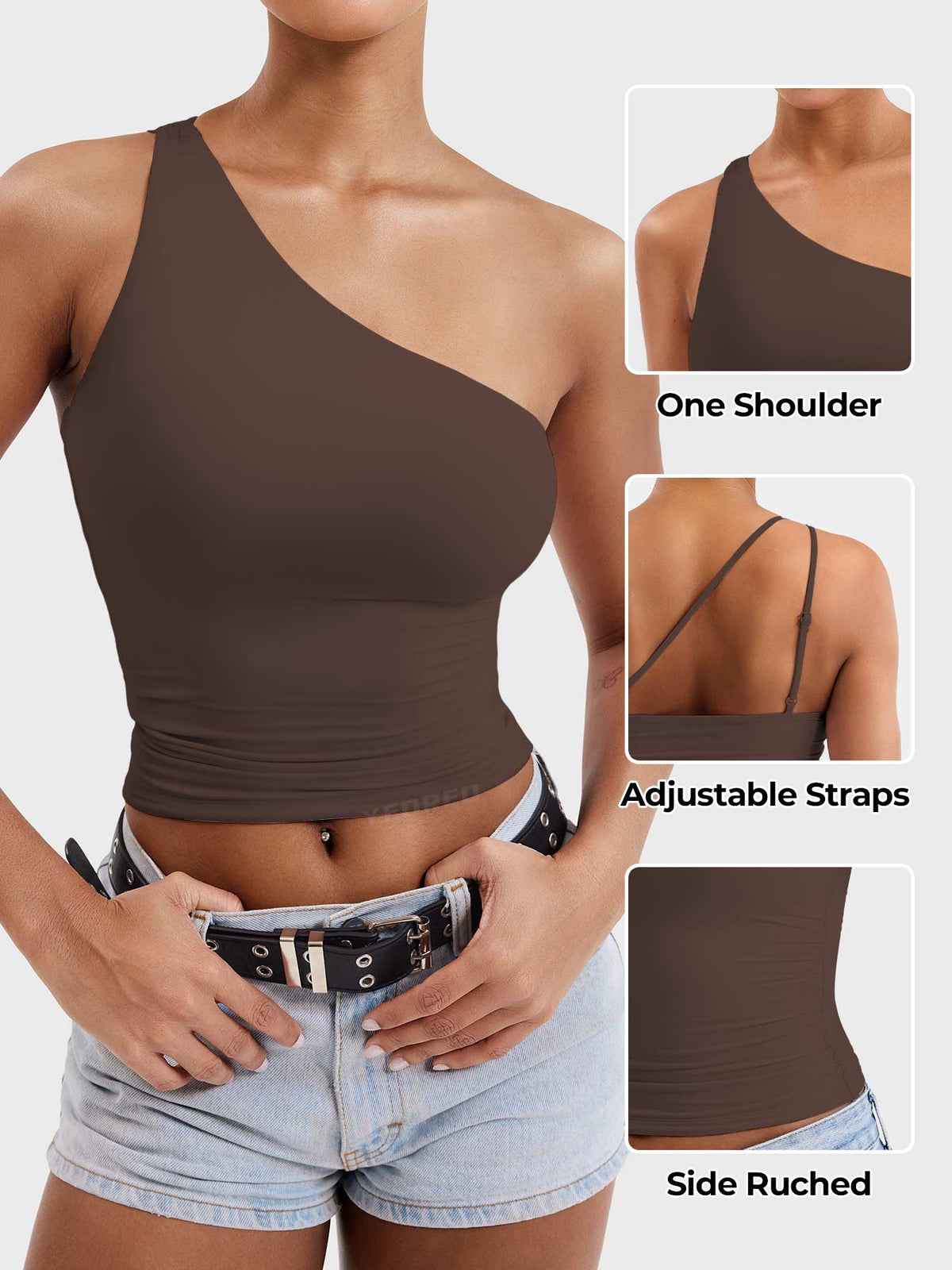 Top CoreFlex de un Solo Hombro