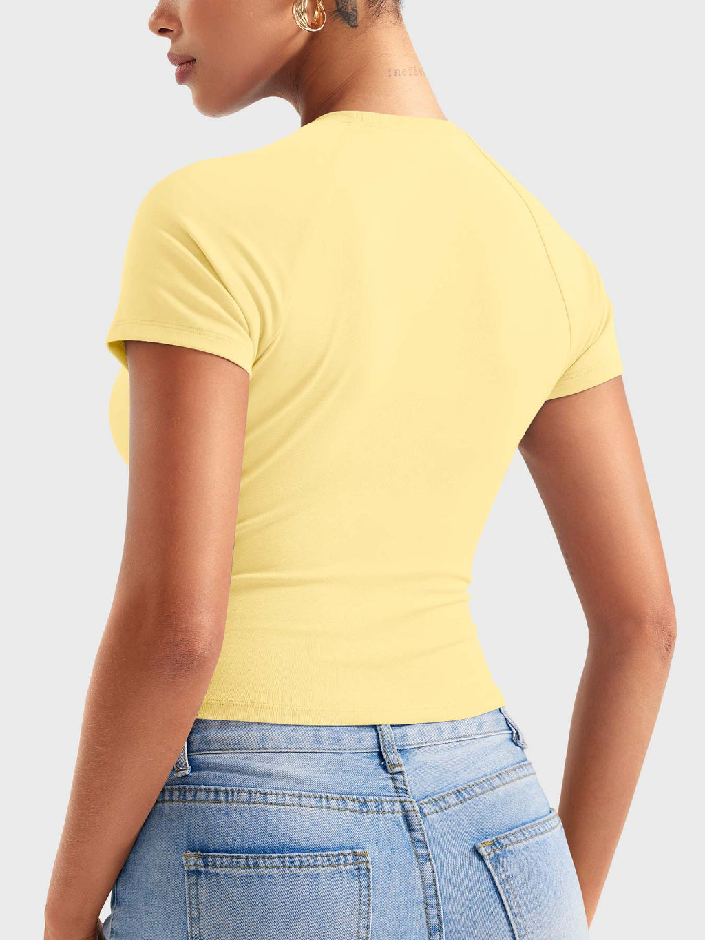 Playeras Baby Tee de Algodón
