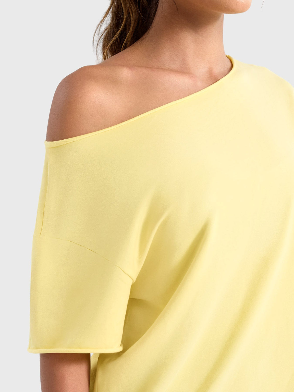 Top Ease de Hombros Descubiertos para Descanso