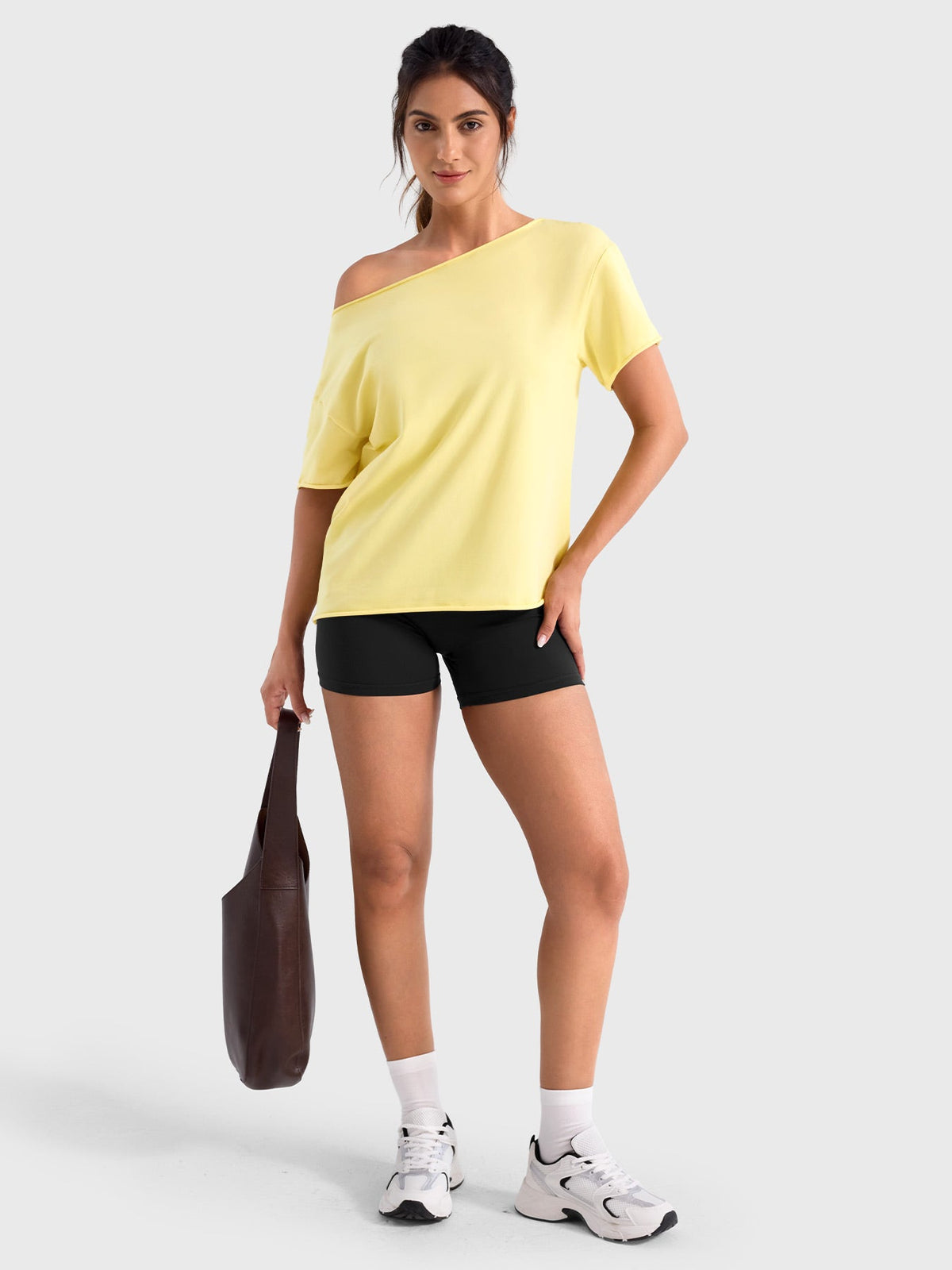 Top Ease de Hombros Descubiertos para Descanso