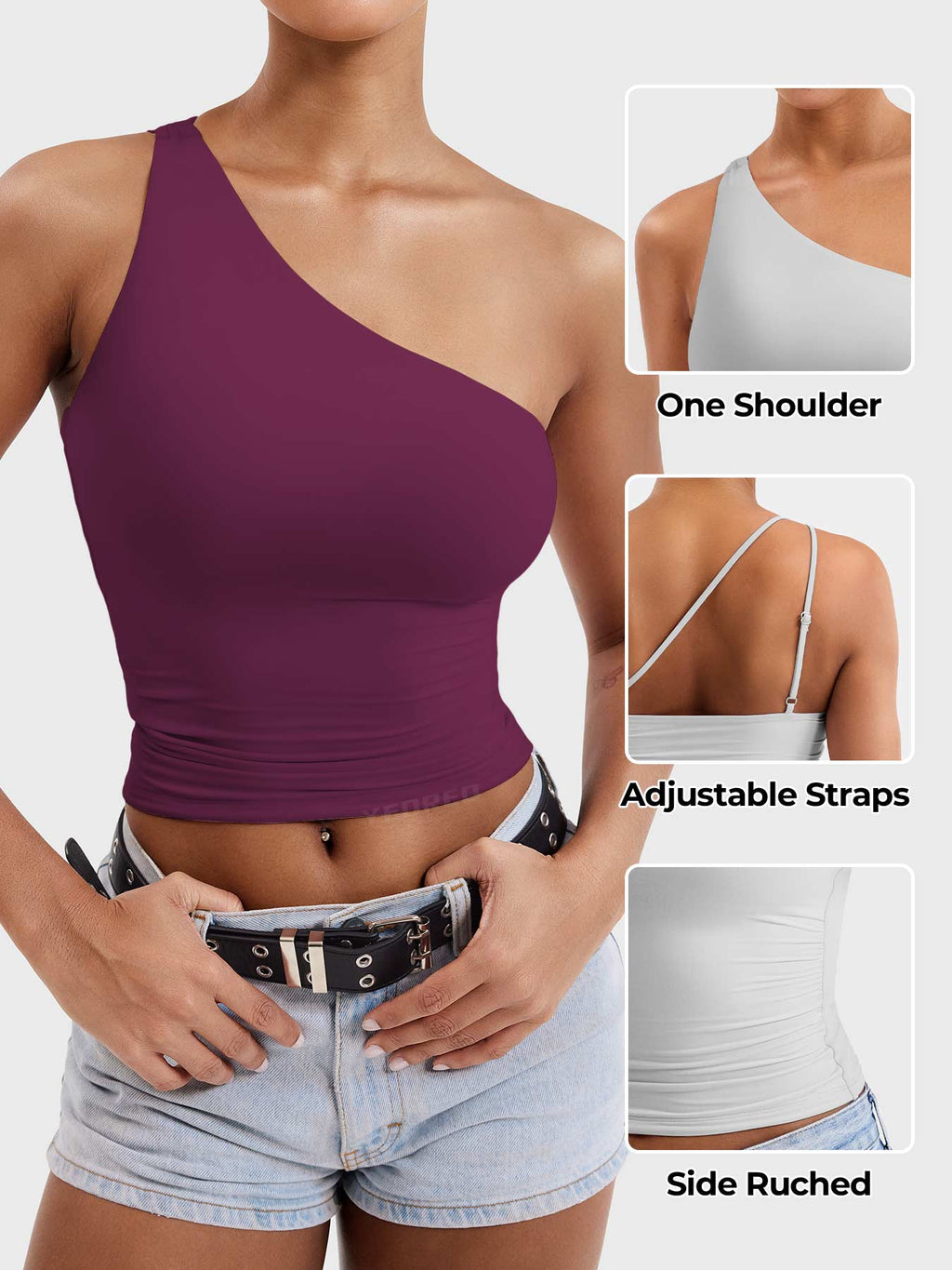 Top CoreFlex de un Solo Hombro