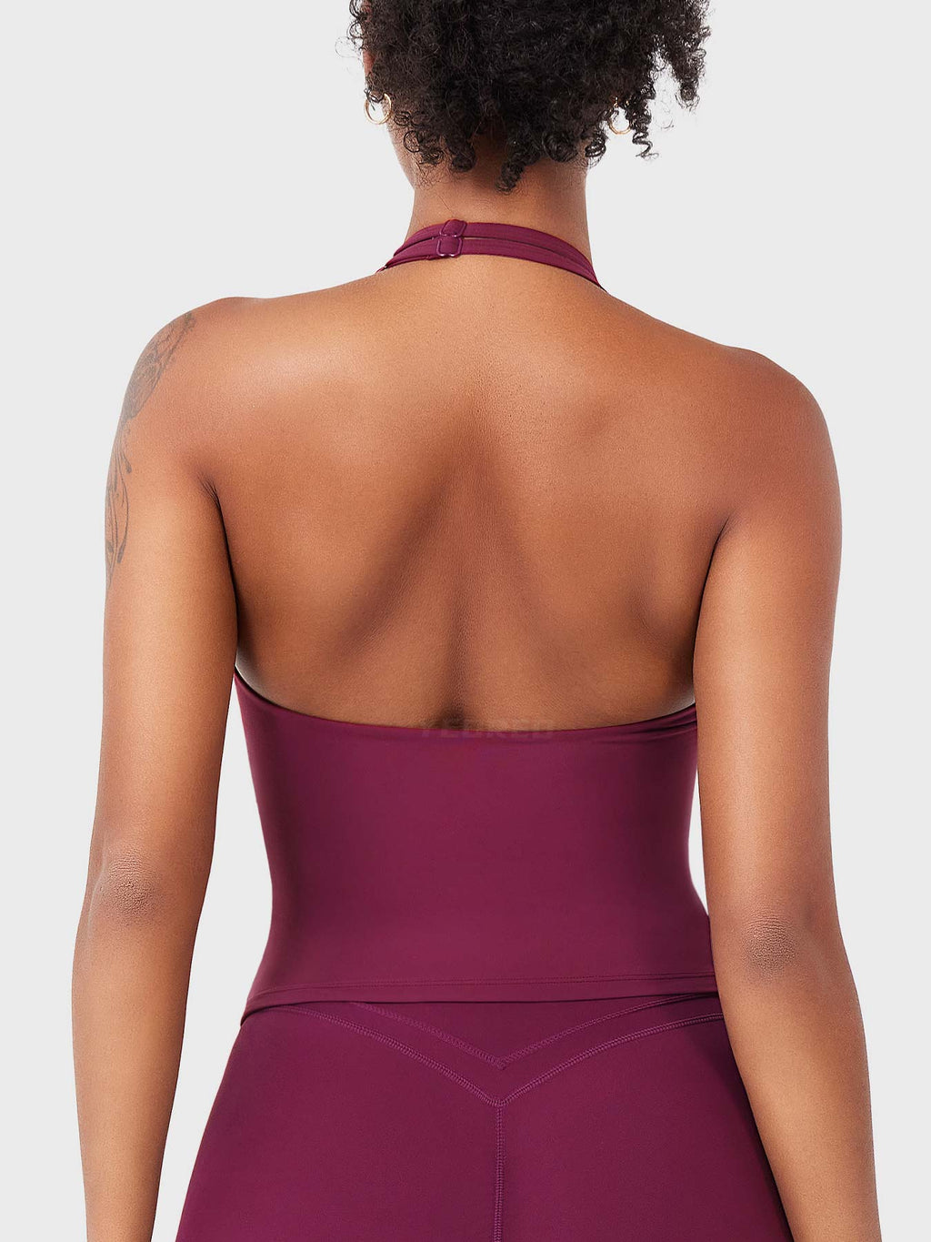 Top CoreFlex Halter con Cuello en V