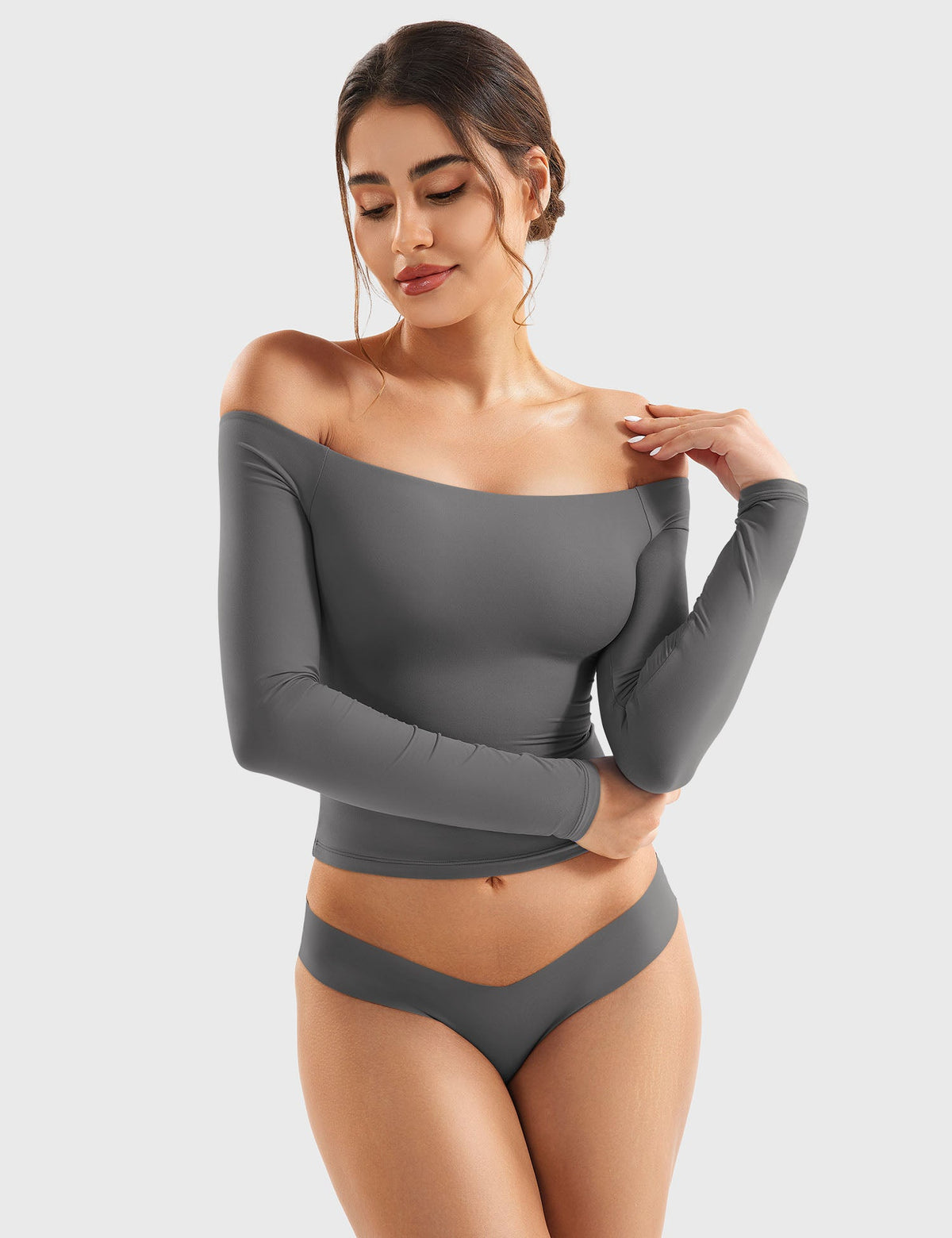 Top Ease de Hombros Descubiertos