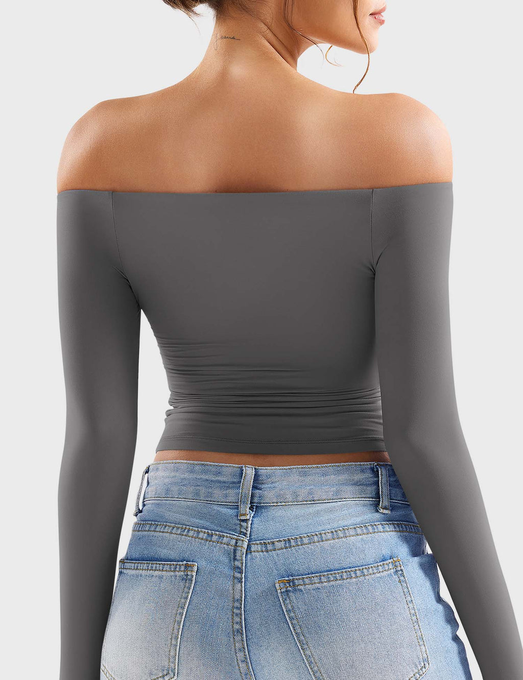 Top Ease de Hombros Descubiertos