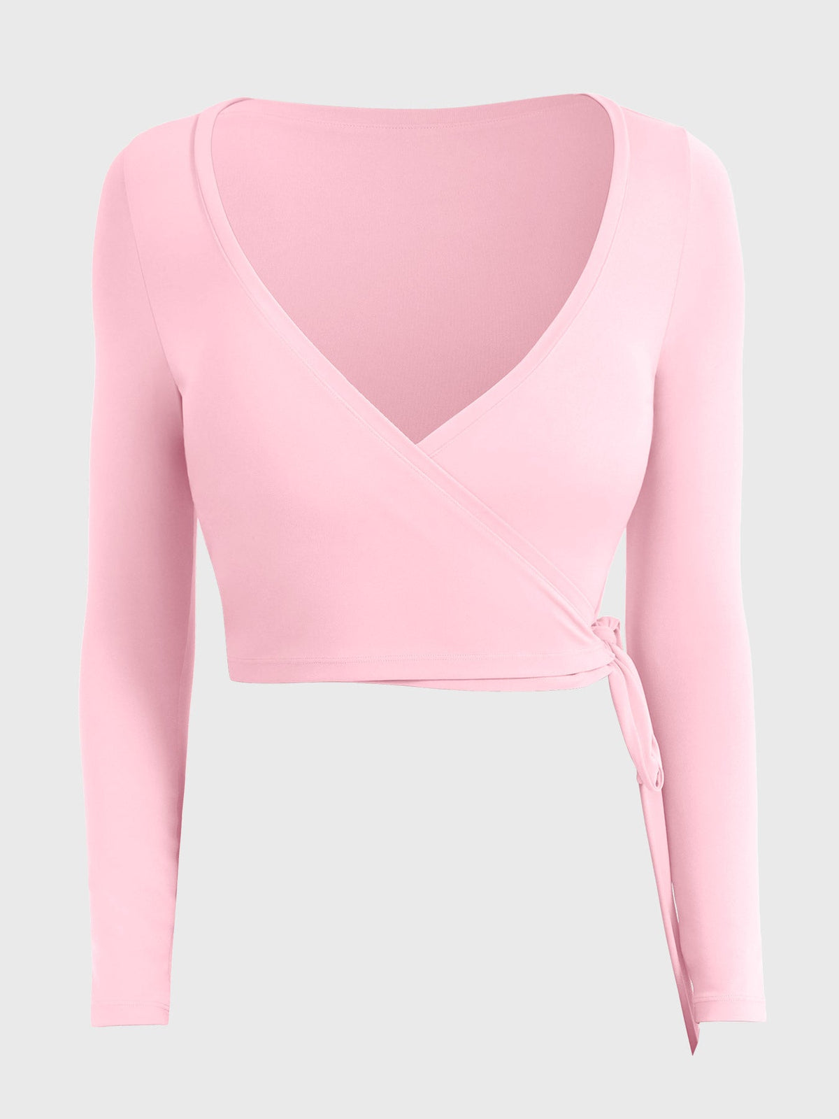 Top Ease Cruzado Estilo Ballet de Manga Larga