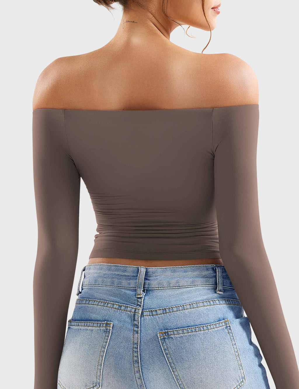 Top Ease de Hombros Descubiertos