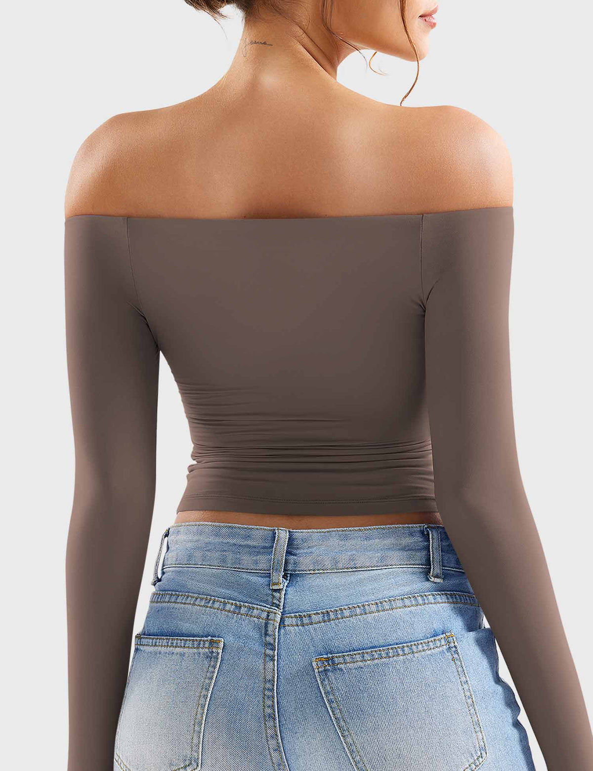 Top Ease de Hombros Descubiertos