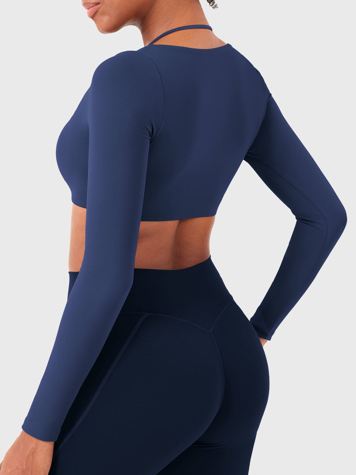 Top Corto CoreFlex de Manga Larga