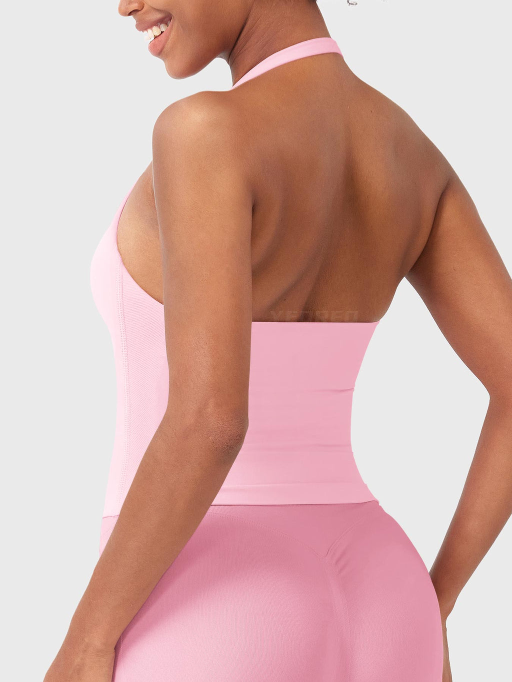 Top CoreFlex Halter sin Costuras