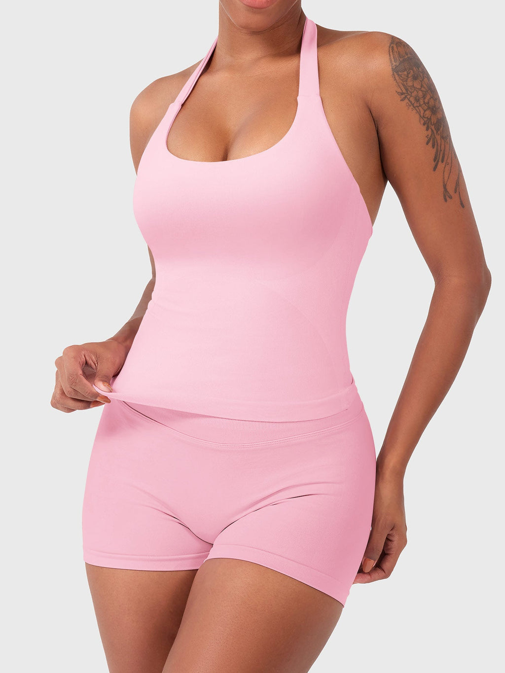 Top CoreFlex Halter sin Costuras