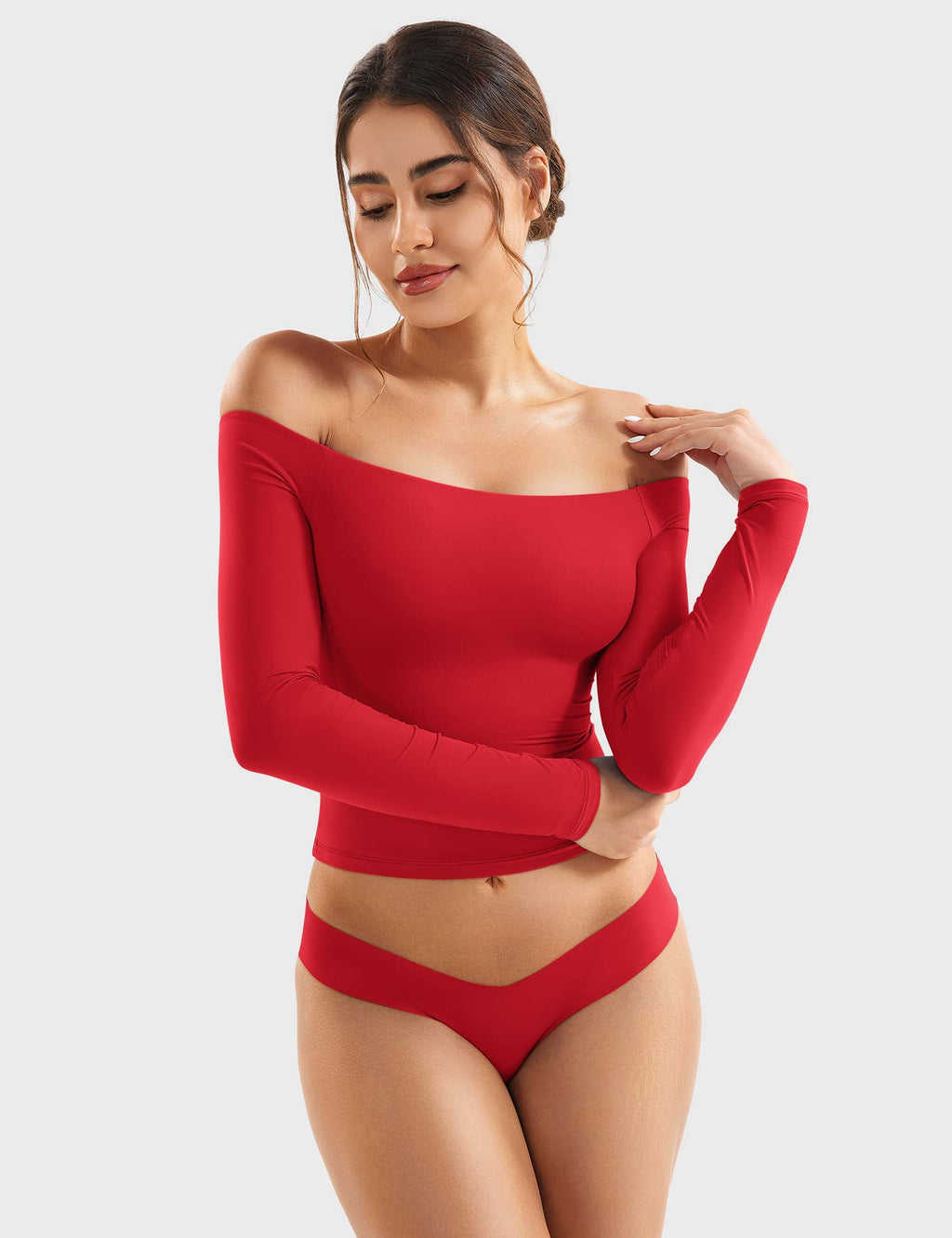 Top Ease de Hombros Descubiertos