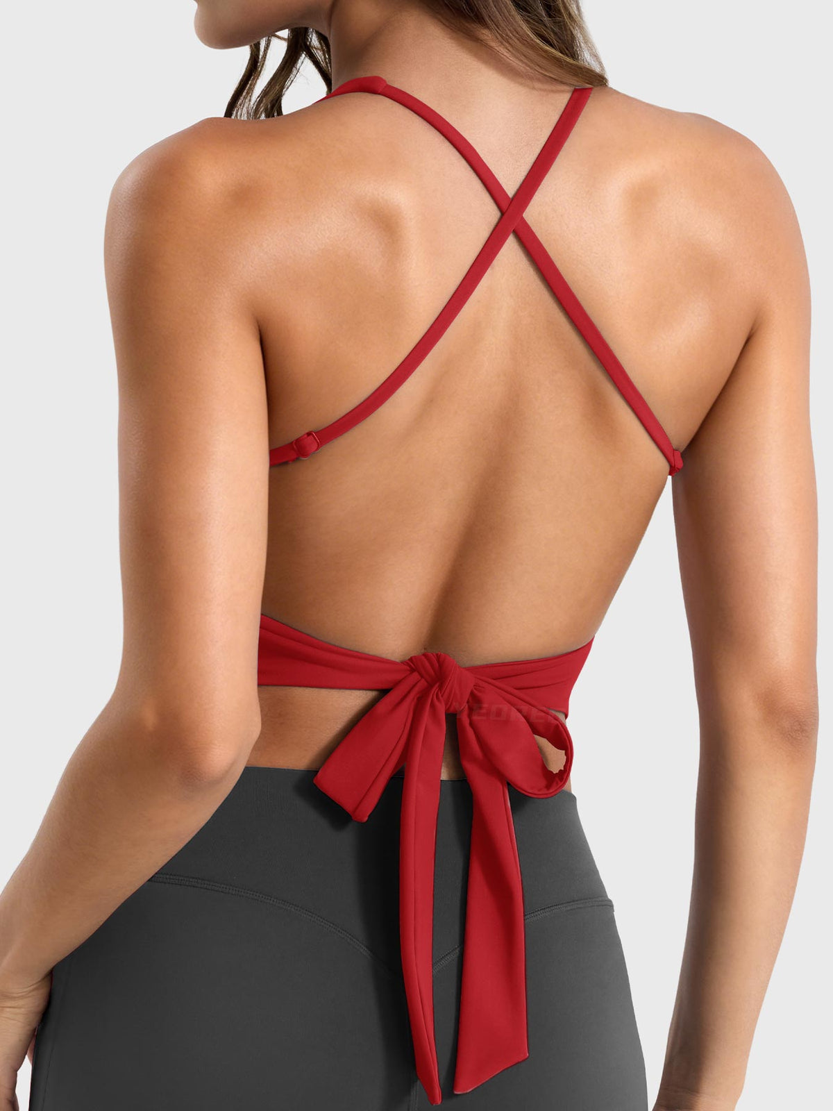Top Deportivo Ease con Espalda Descubierta y Amarre