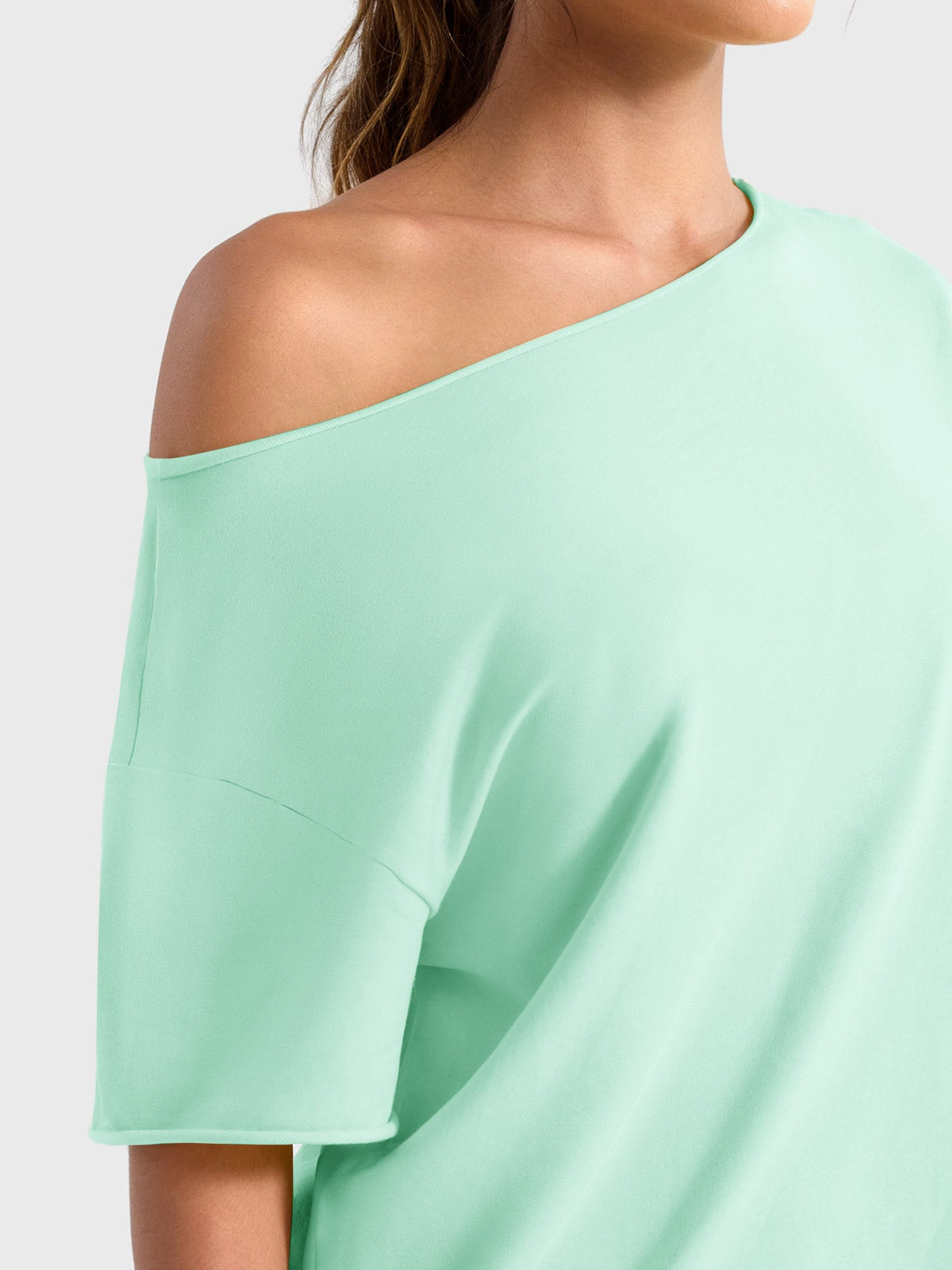 Top Ease de Hombros Descubiertos para Descanso