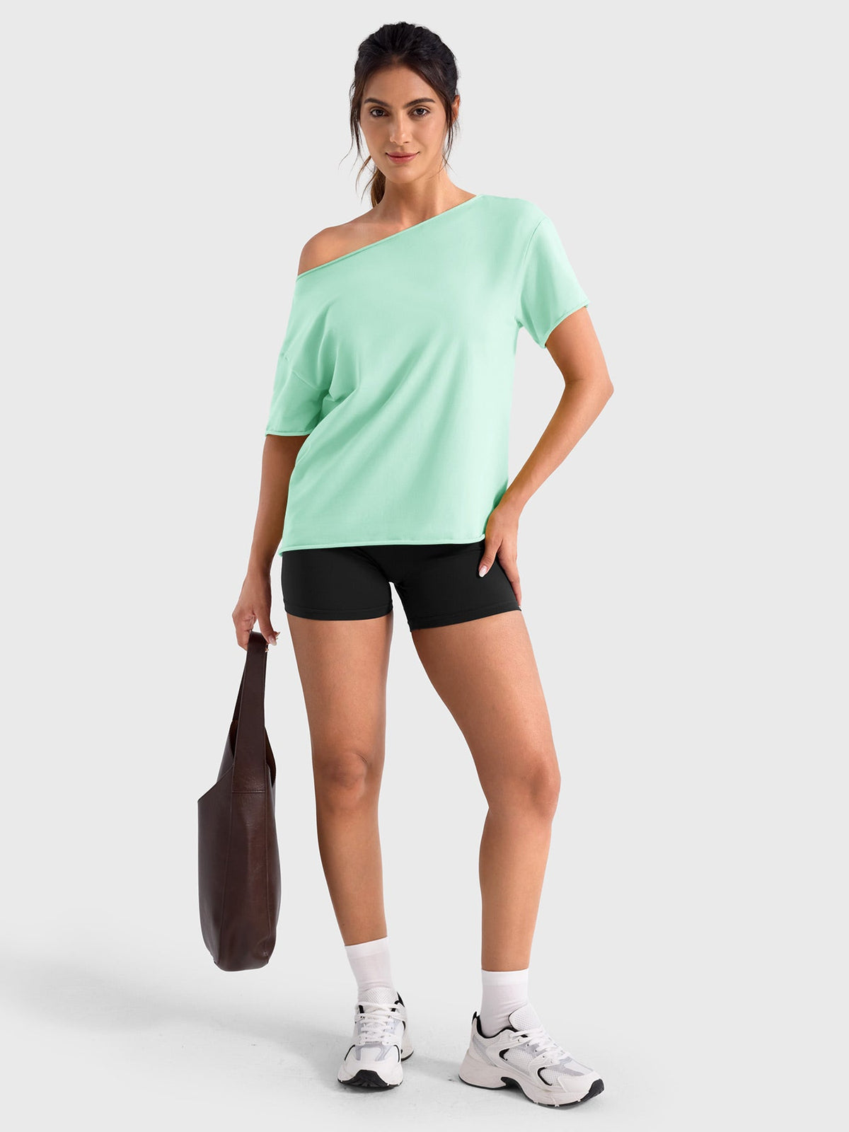 Top Ease de Hombros Descubiertos para Descanso