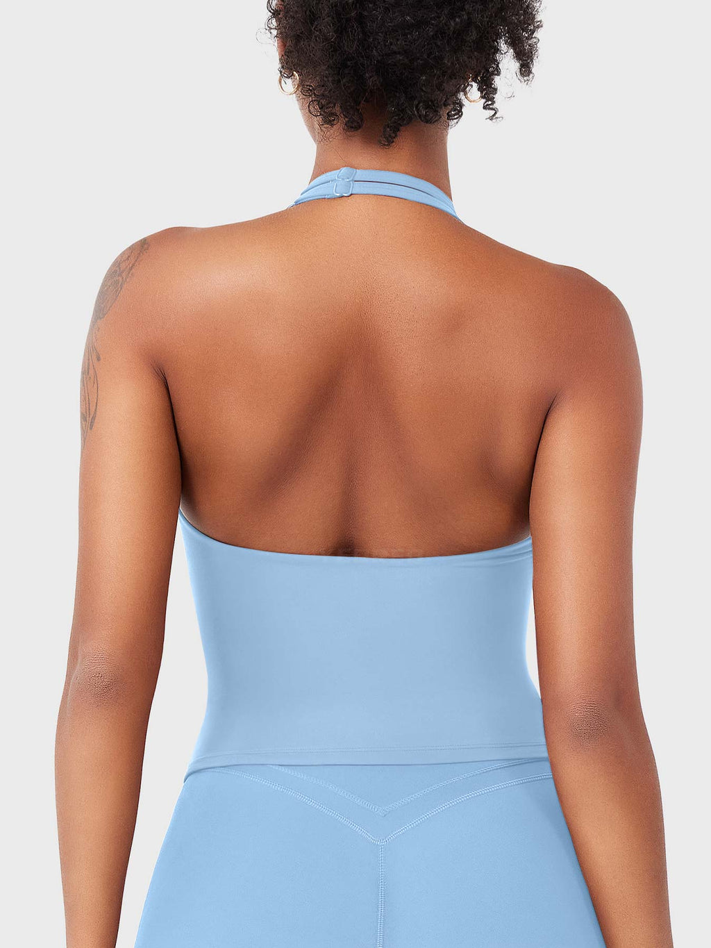 Top CoreFlex Halter con Cuello en V