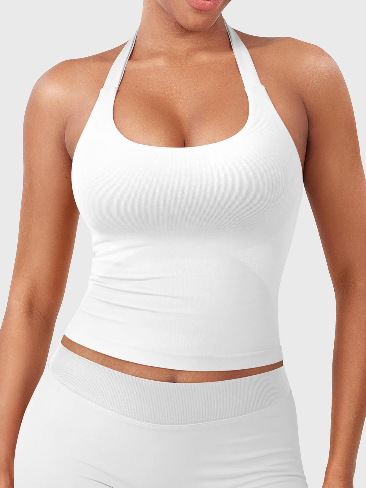 Top CoreFlex Halter sin Costuras