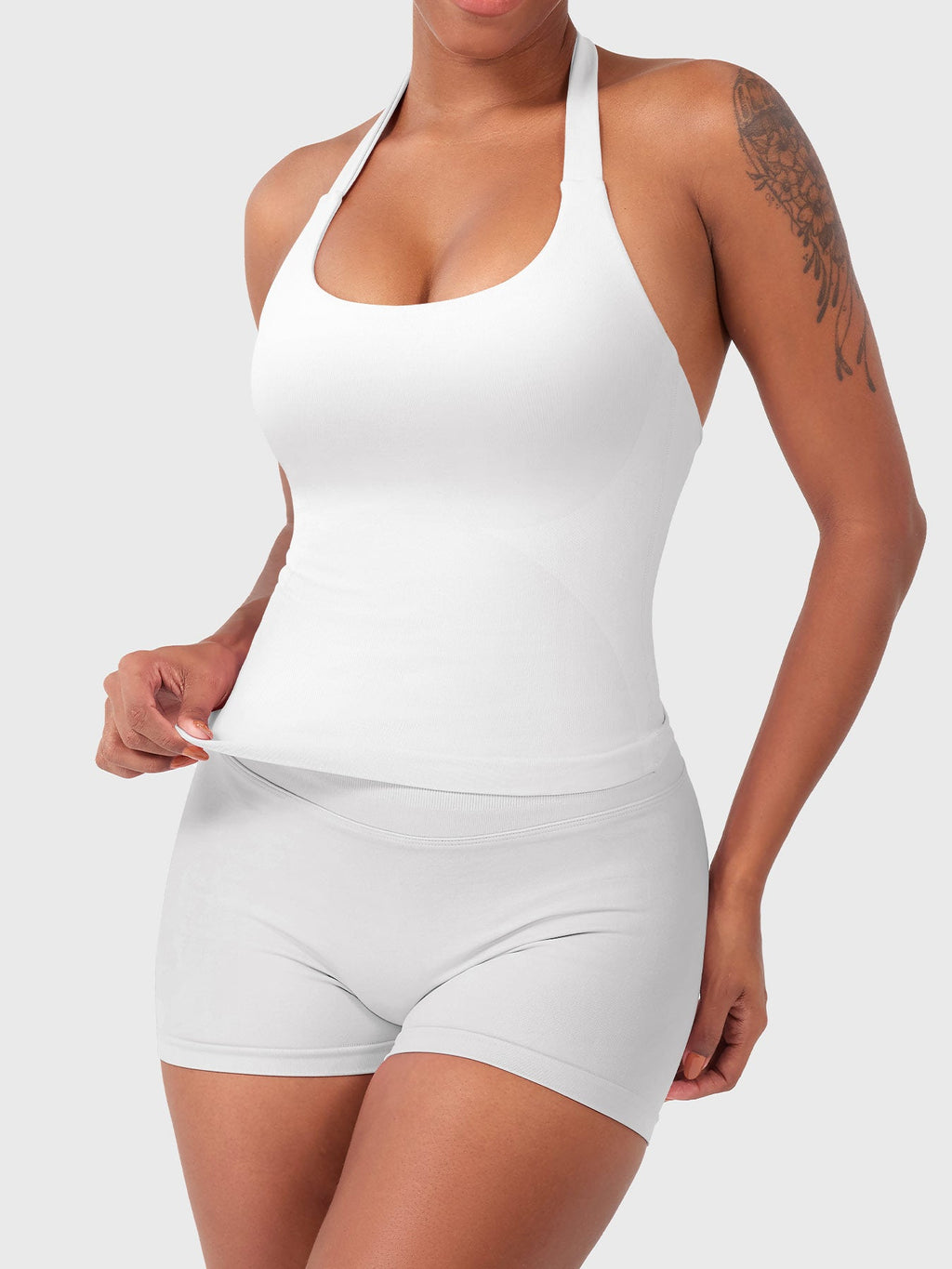 Top CoreFlex Halter sin Costuras