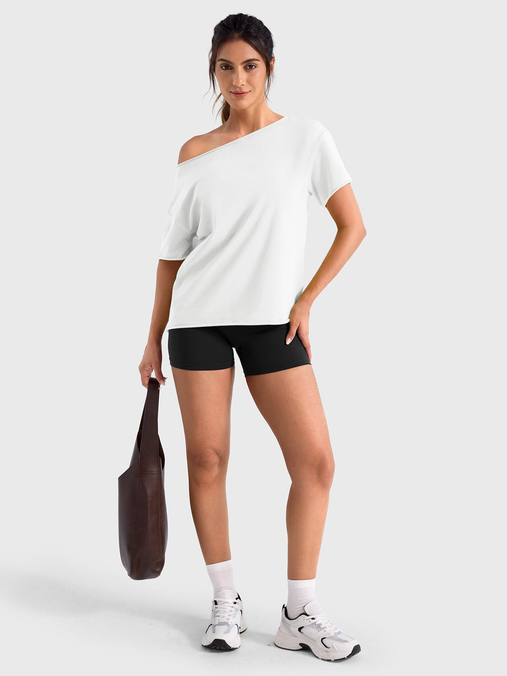 Top Ease de Hombros Descubiertos para Descanso