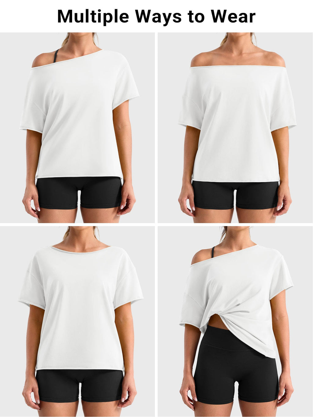 Top Ease de Hombros Descubiertos para Descanso