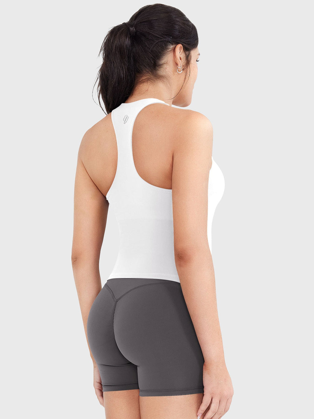Top CoreFlex con Cuello en U y Espalda Nadadora
