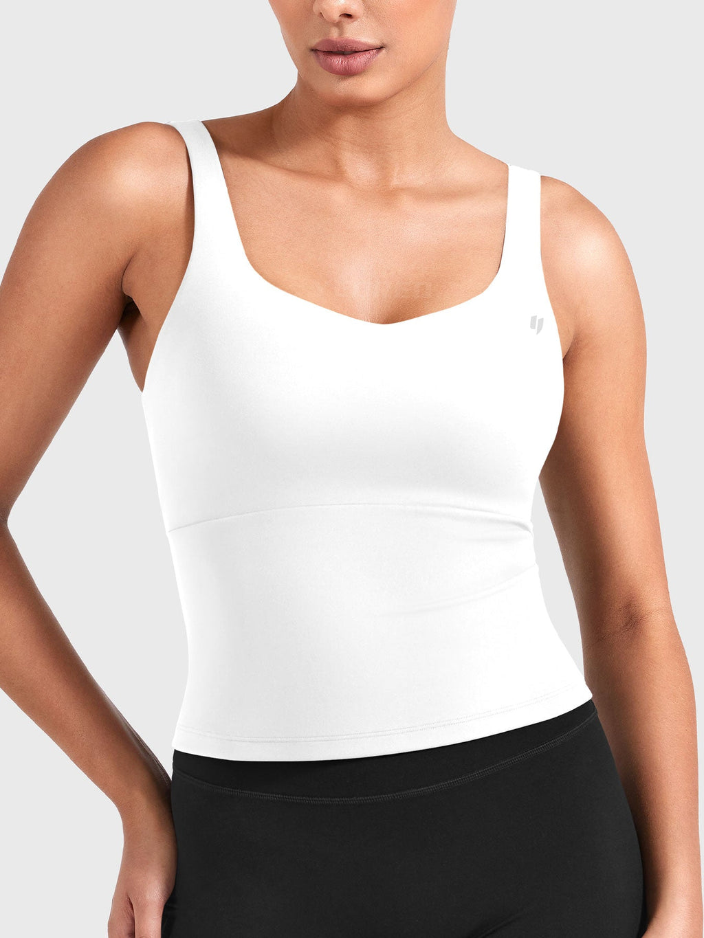 Top Largo CoreFlex con Espalda Abierta