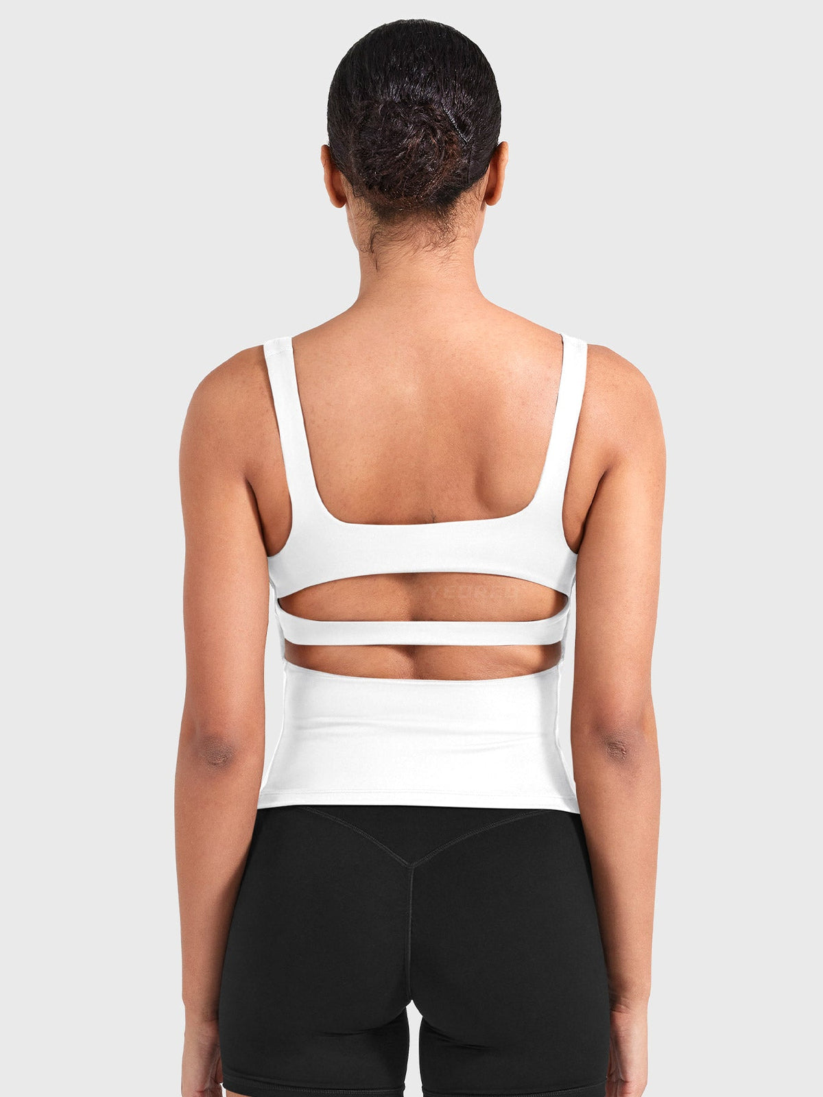 Top Largo CoreFlex con Espalda Abierta
