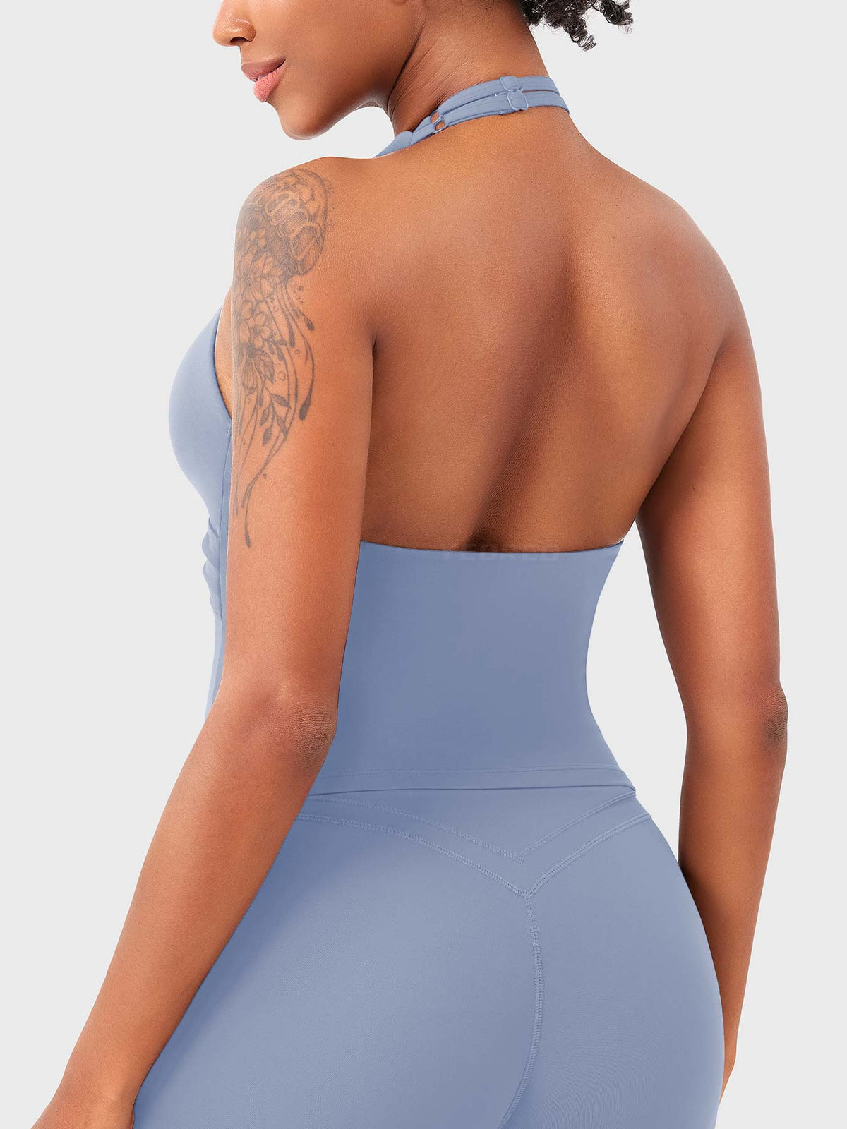 Top CoreFlex Halter con Cuello en V