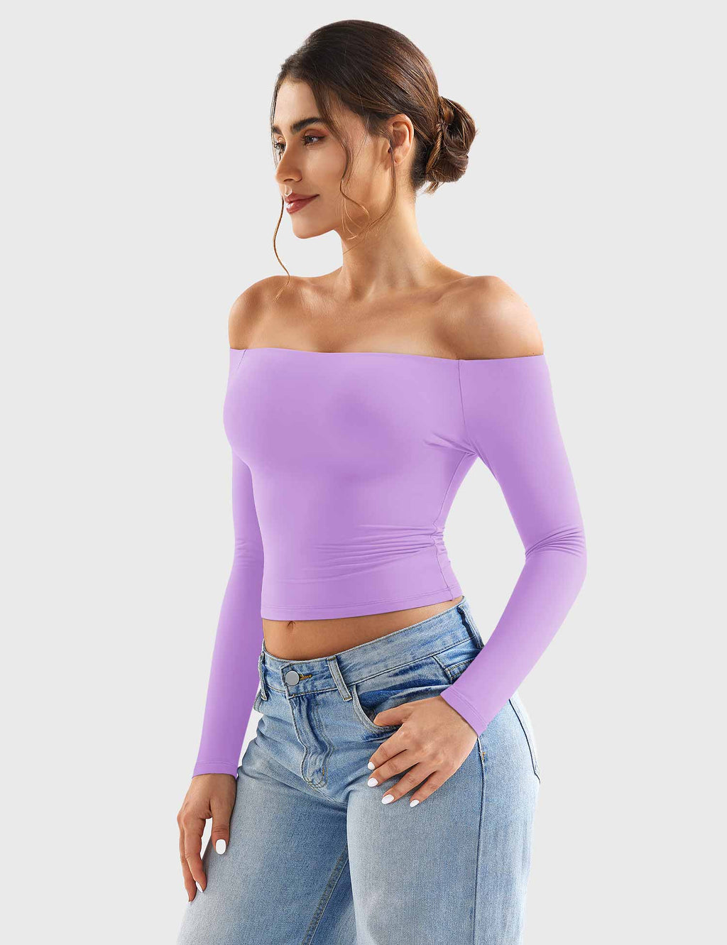 Top Ease de Hombros Descubiertos