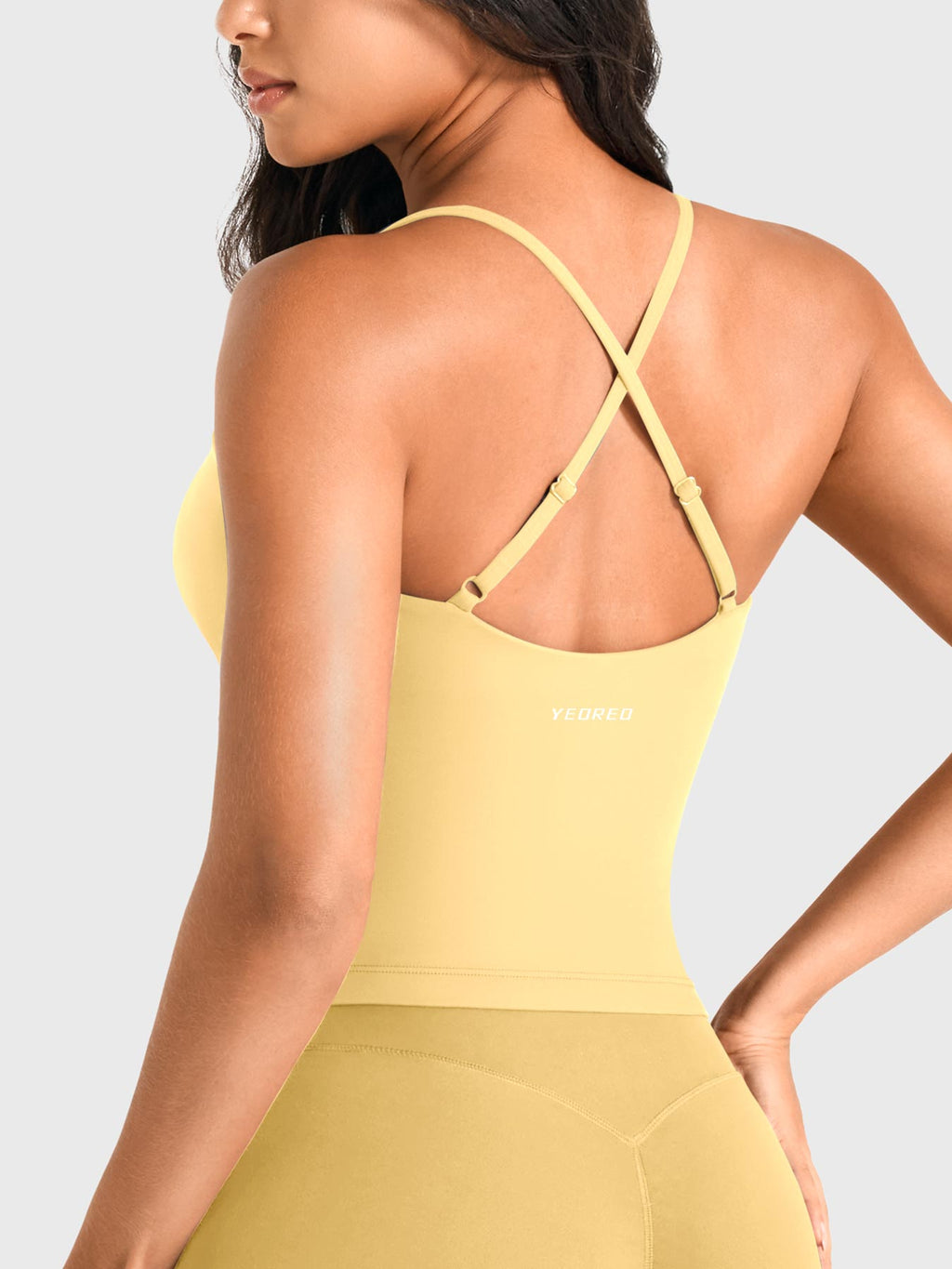 Top CoreFlex con Cuello Cuadrado y Sostén Integrado