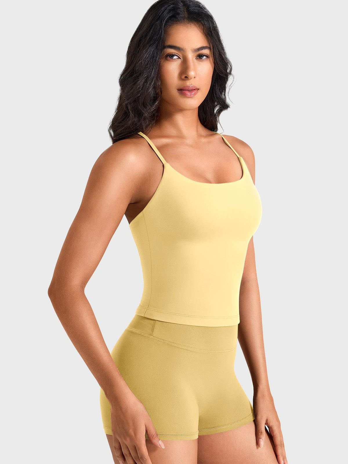 Top CoreFlex con Cuello Cuadrado y Sostén Integrado