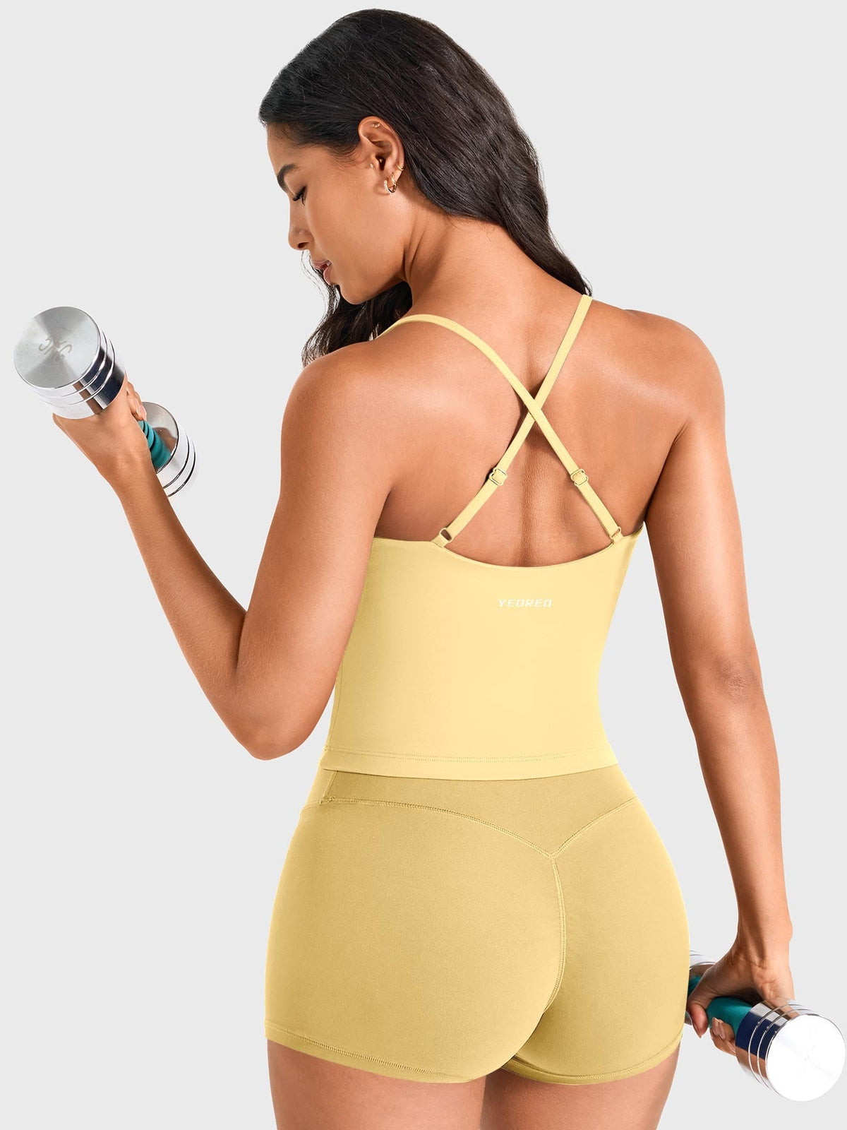 Top CoreFlex con Cuello Cuadrado y Sostén Integrado