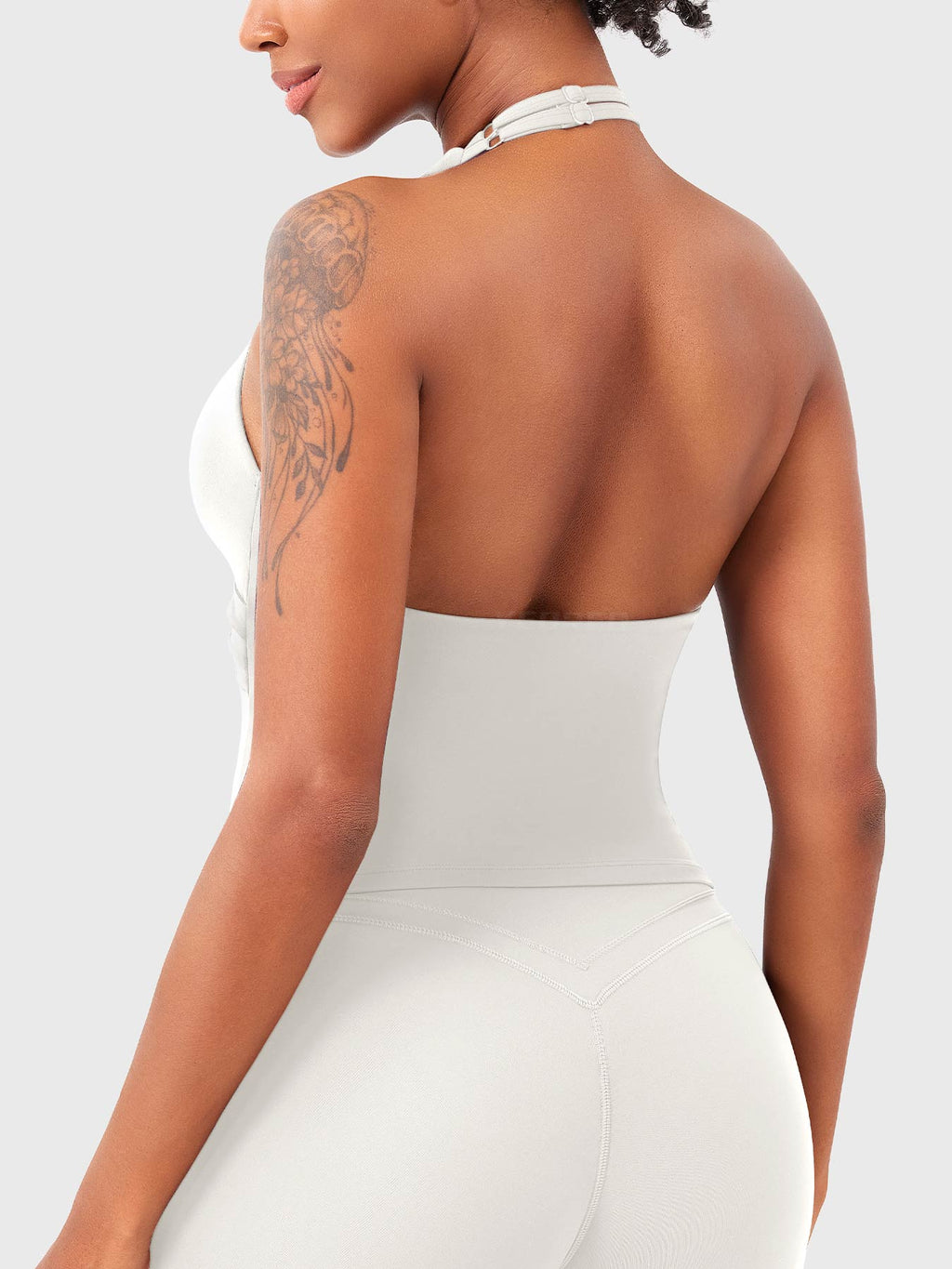 Top CoreFlex Halter con Cuello en V