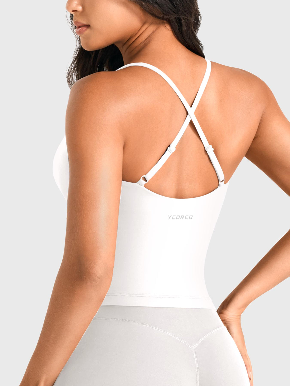 Top CoreFlex con Cuello Cuadrado y Sostén Integrado