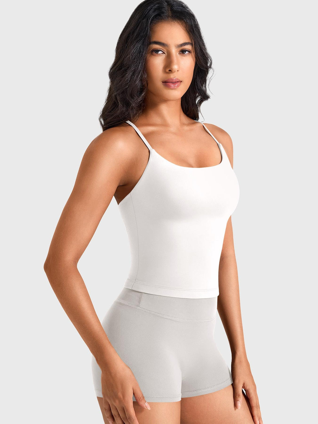 Top CoreFlex con Cuello Cuadrado y Sostén Integrado